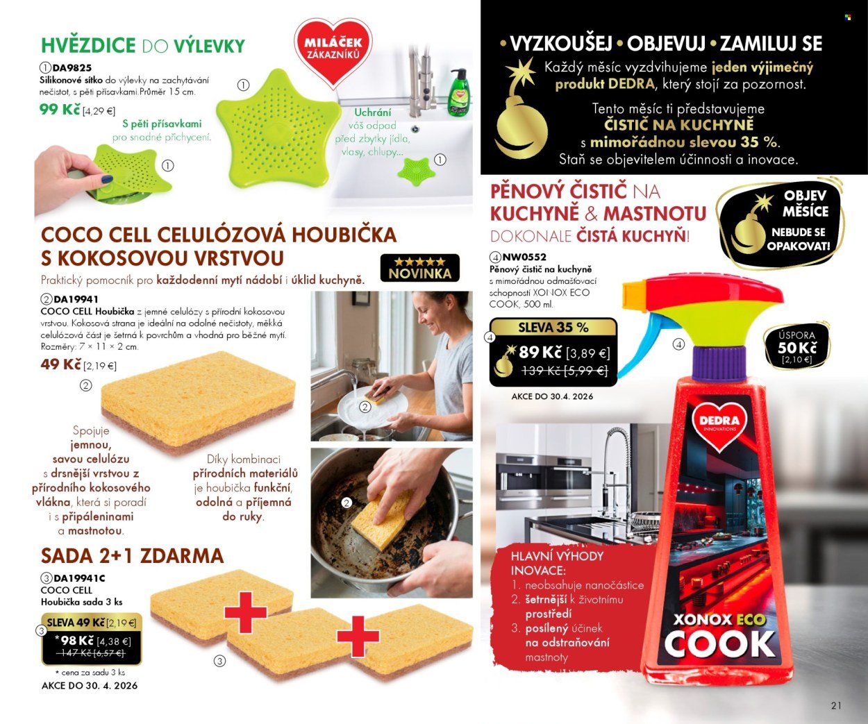 DEDRA leták - Catalogue 4 (2026-03-24 - 2026-04-30) | 21