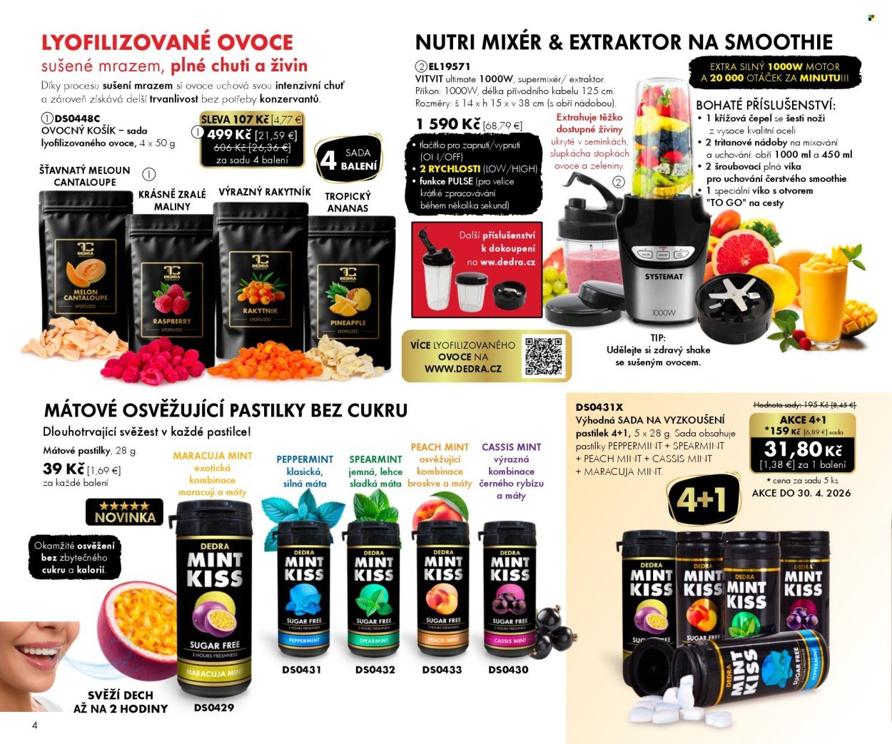 DEDRA leták - Catalogue 4 (2026-03-24 - 2026-04-30) | 4