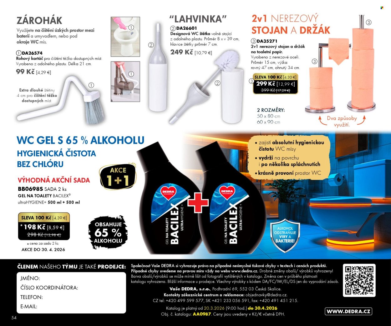 DEDRA leták - Catalogue 4 (2026-03-24 - 2026-04-30) | 54