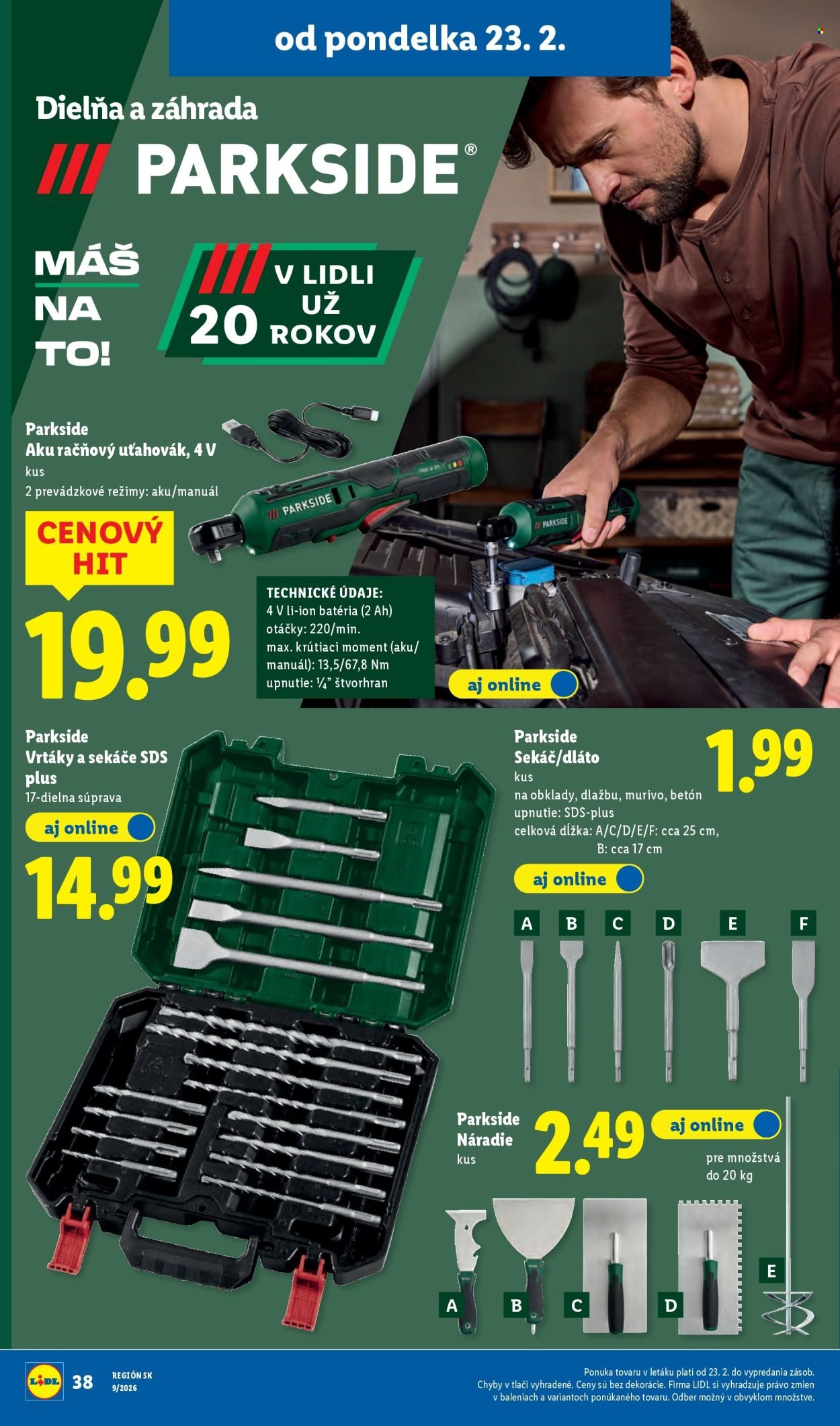 LIDL leták - Od pondelka 23.2.2026 (2026-02-23 - 2026-03-01) | 50