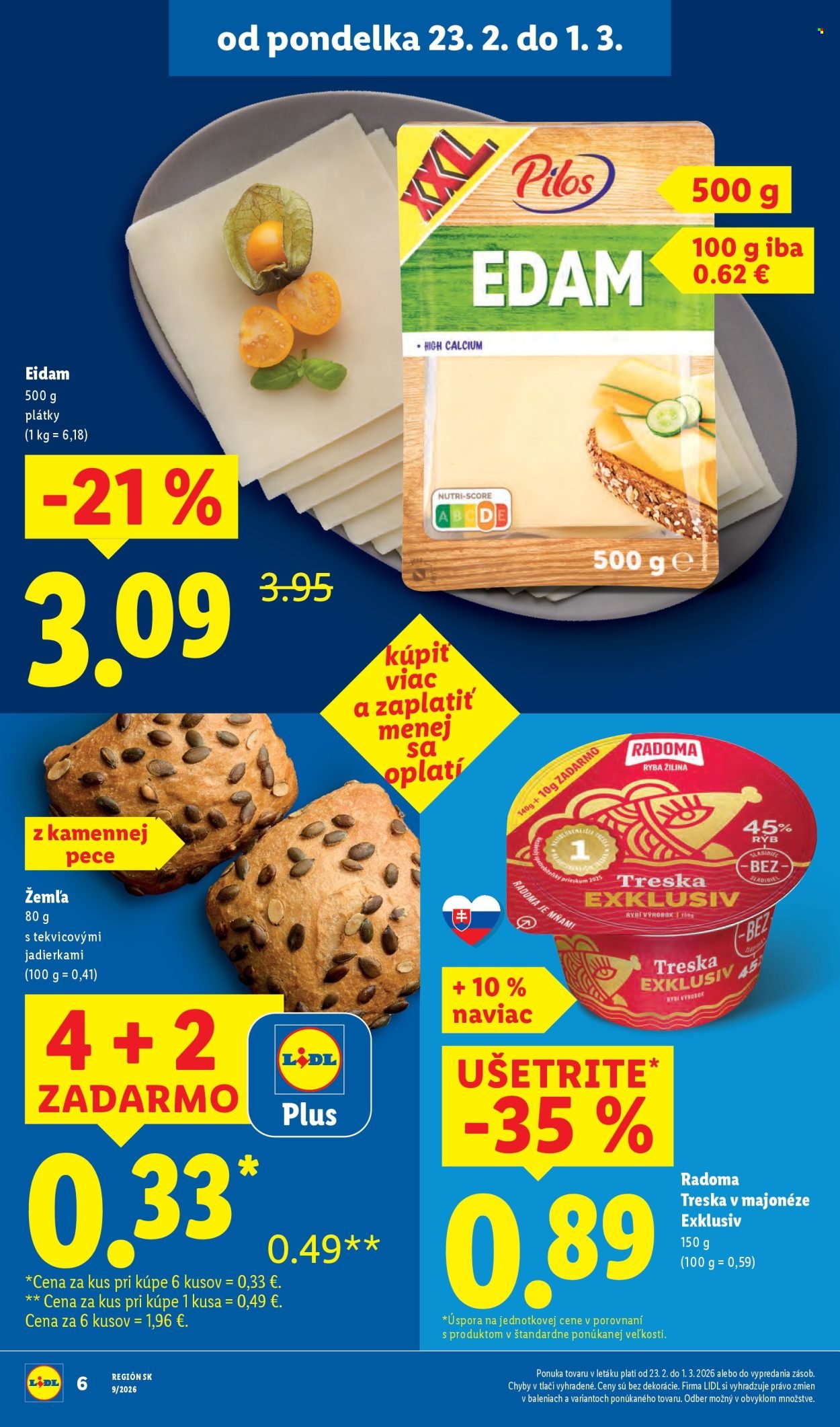 LIDL leták - Od pondelka 23.2.2026 (2026-02-23 - 2026-03-01) | 6