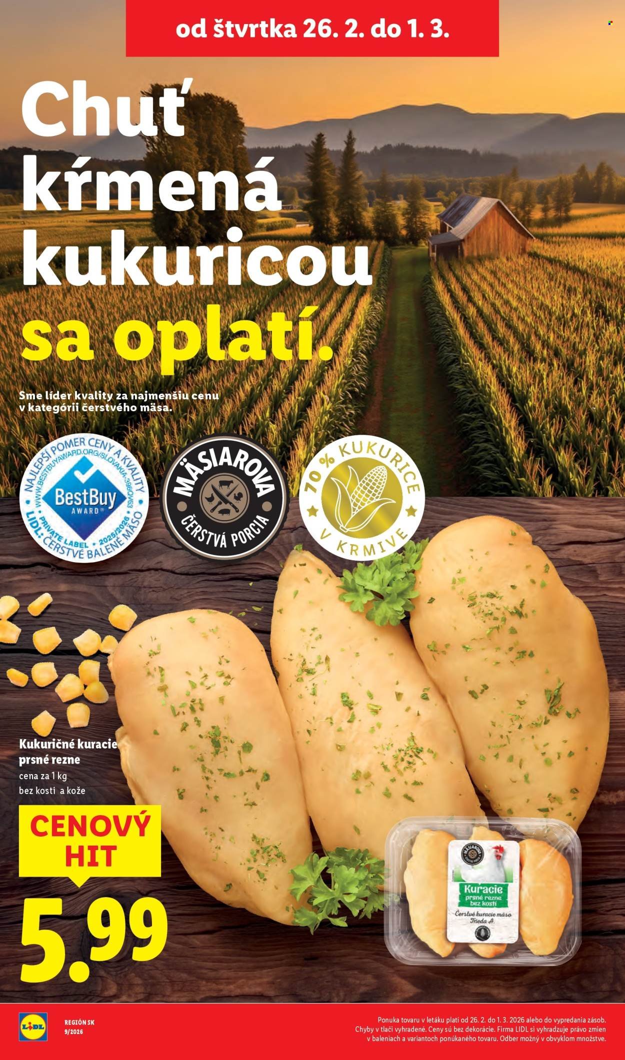 LIDL leták - Od pondelka 23.2.2026 (2026-02-23 - 2026-03-01) | 63