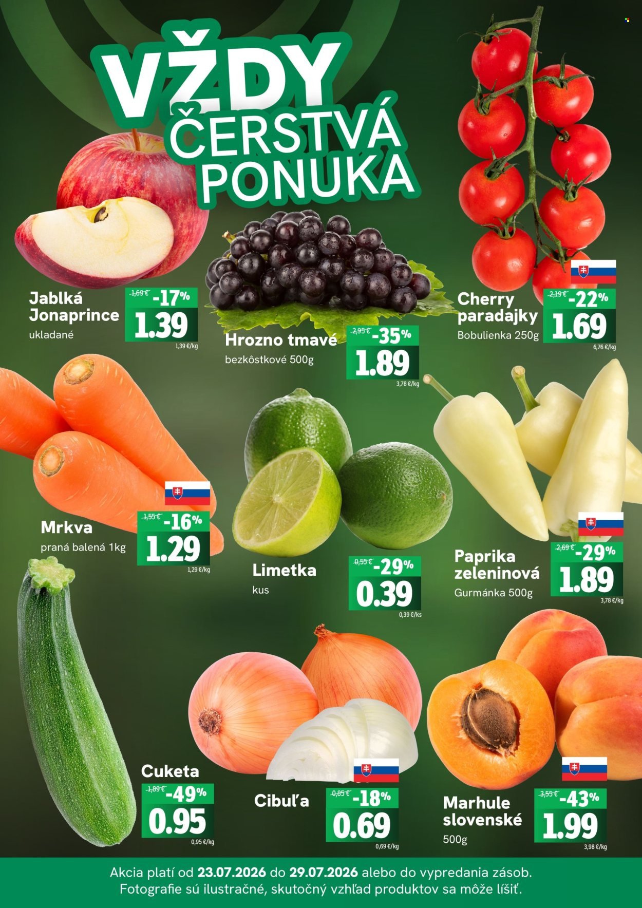FRESH leták - Týždenná akcia