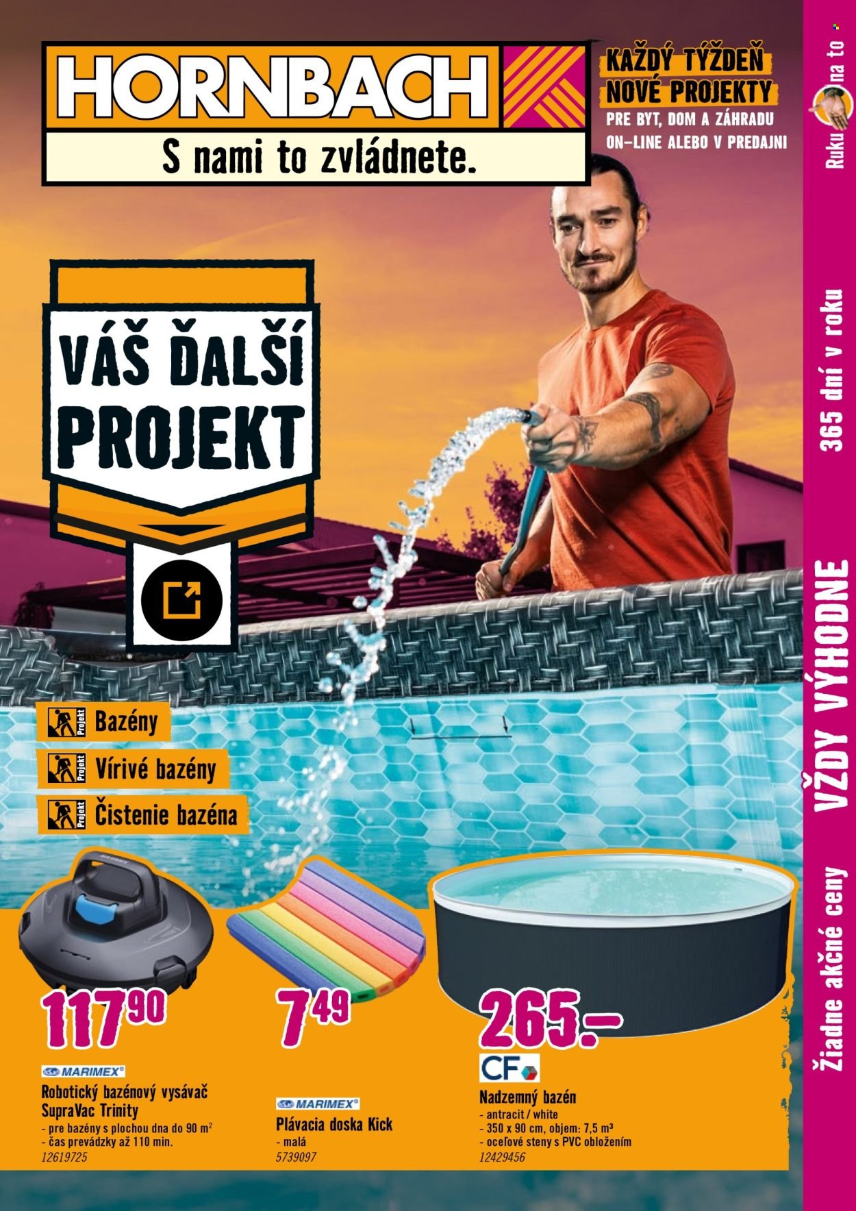 HORNBACH leták - Váš ďalší projekt - Bazény
