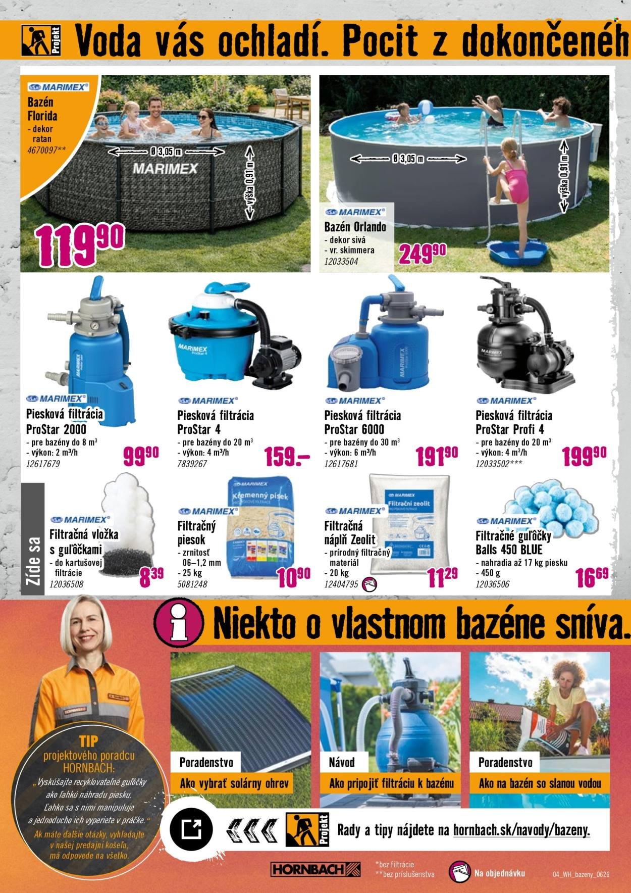 HORNBACH leták - Váš ďalší projekt - Bazény