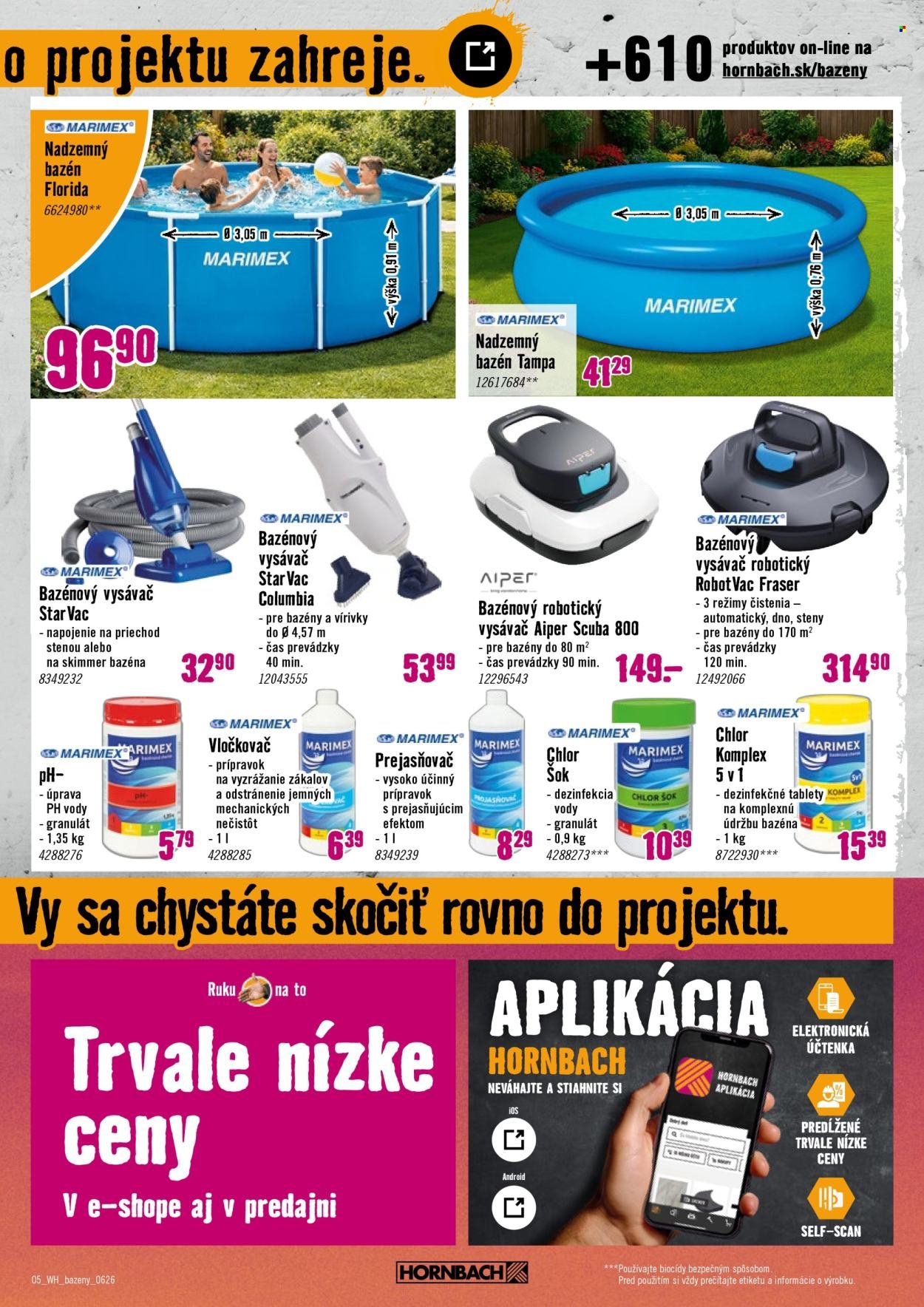 HORNBACH leták - Váš ďalší projekt - Bazény