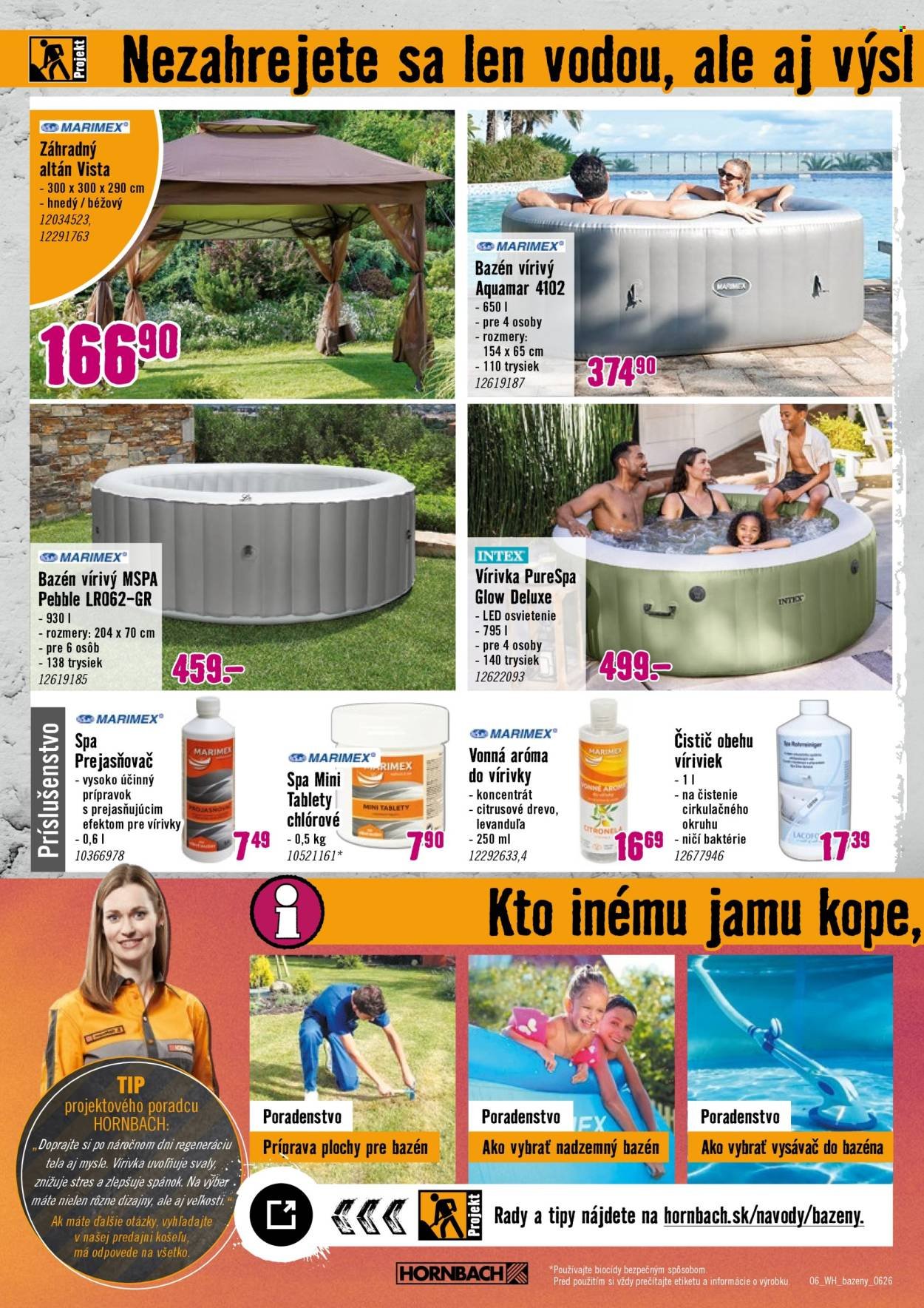 HORNBACH leták - Váš ďalší projekt - Bazény