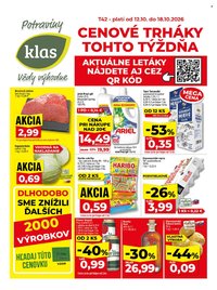 KLAS leták - Od pondelka 12.10.2026