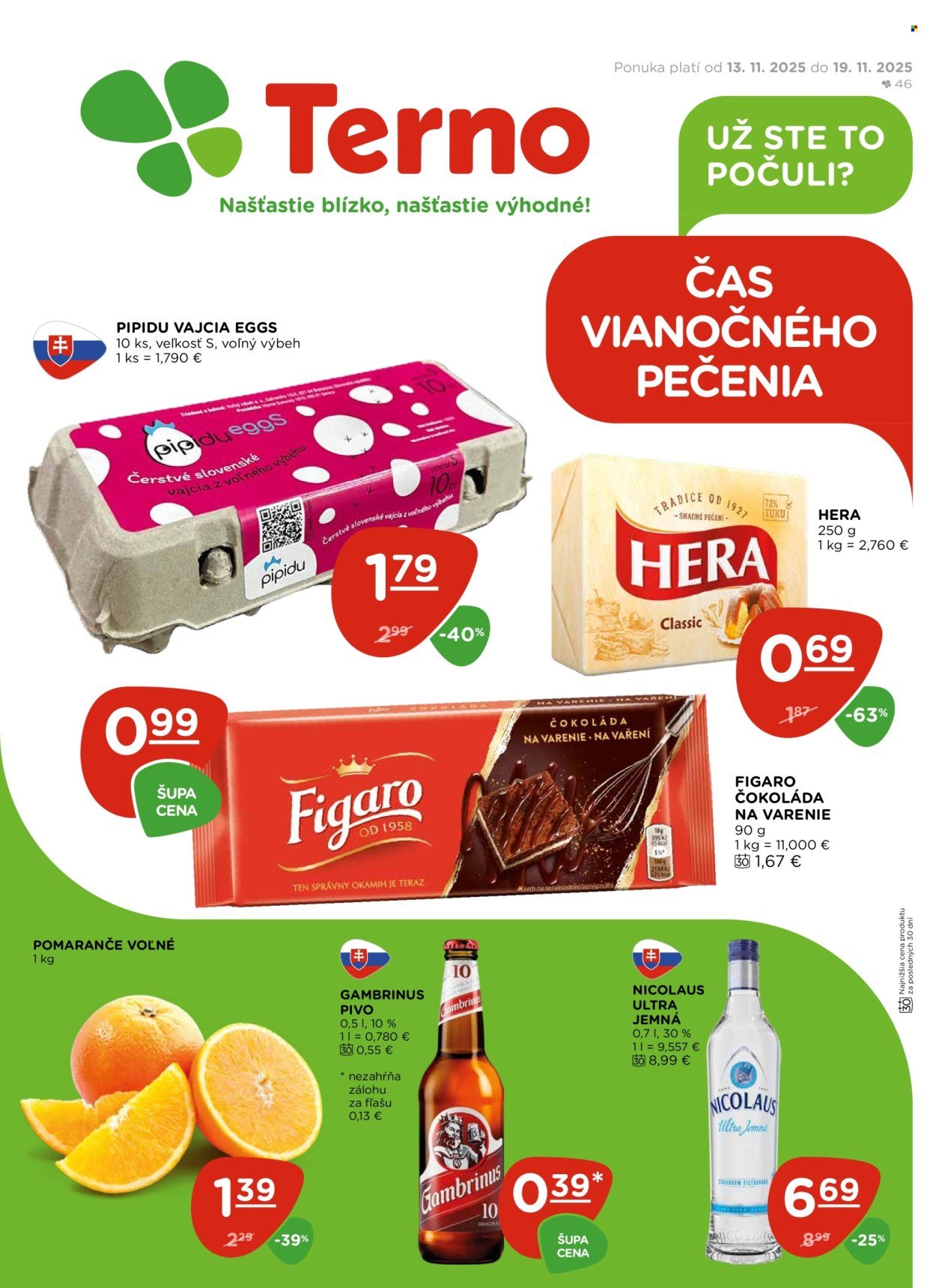 TERNO leták - Od štvrtka 13.11.2025 (2025-11-13 - 2025-11-19) | 1