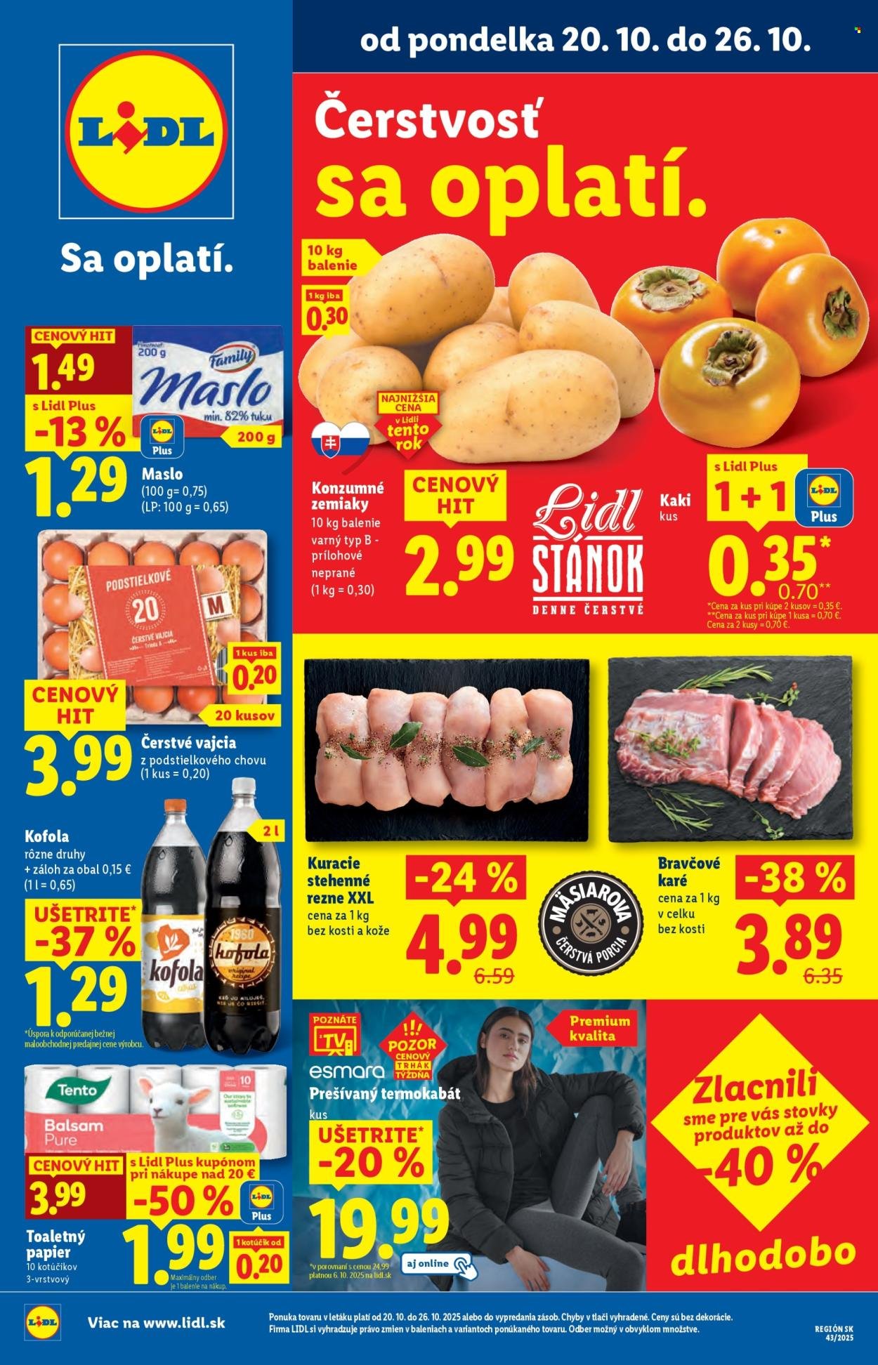 LIDL leták - Od pondelka 20.10.2025 (2025-10-20 - 2025-10-26) | 1