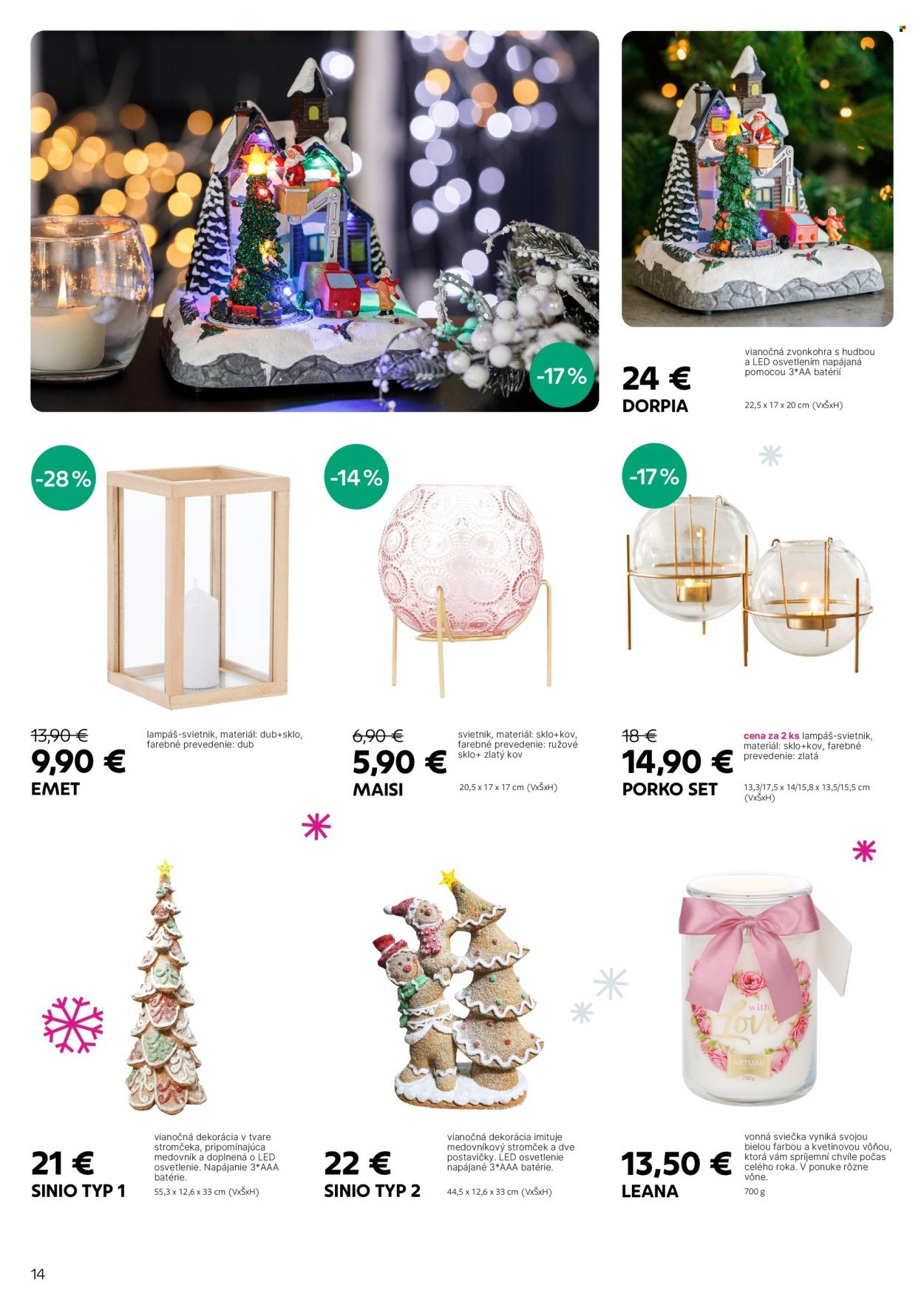 KONDELA leták - Vianočné hity (2025-10-17 - 2026-01-15) | 14