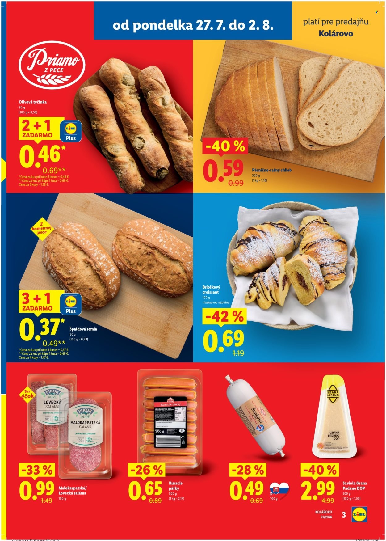 LIDL leták - Nová predajňa v Kolárove