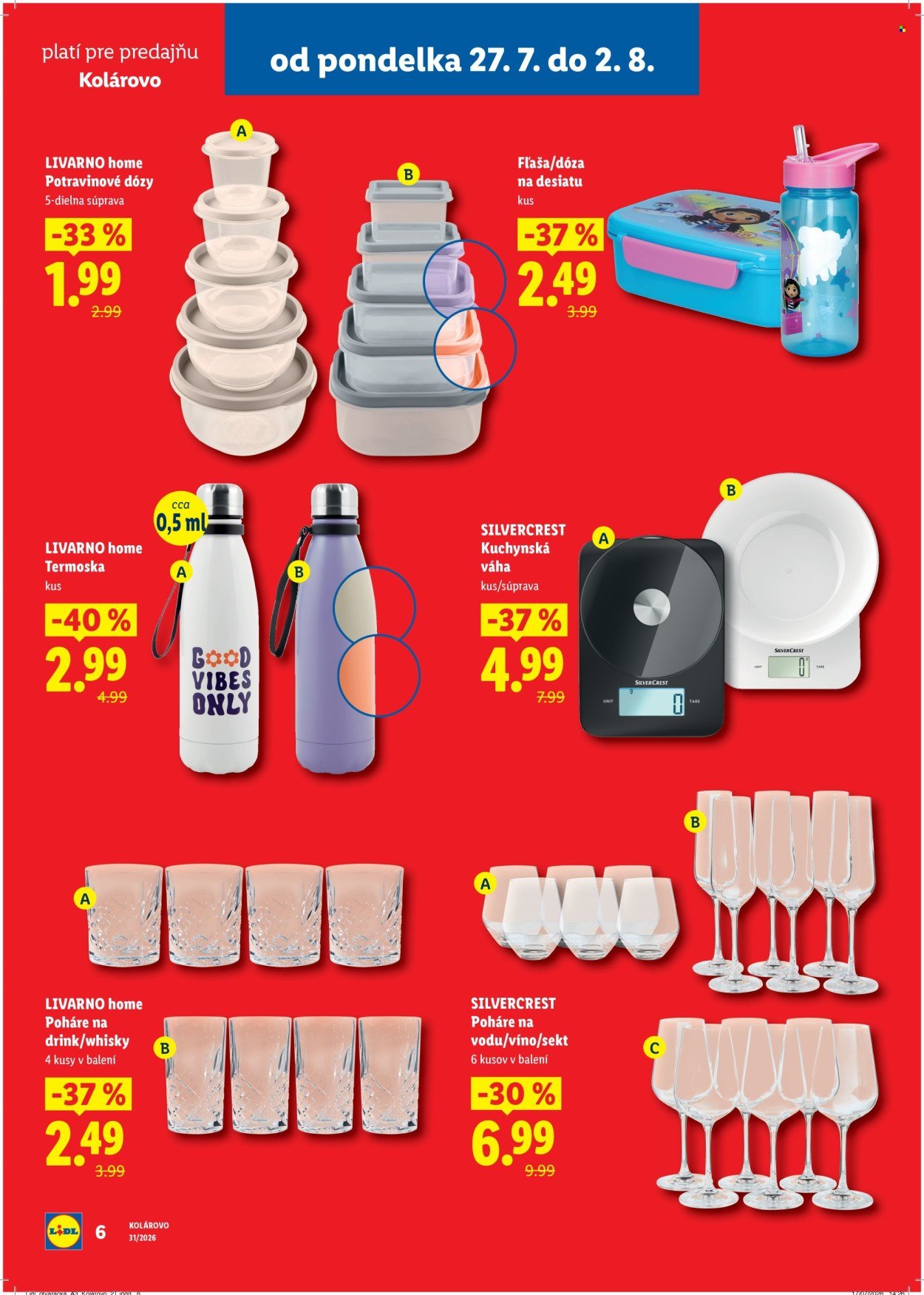 LIDL leták - Nová predajňa v Kolárove