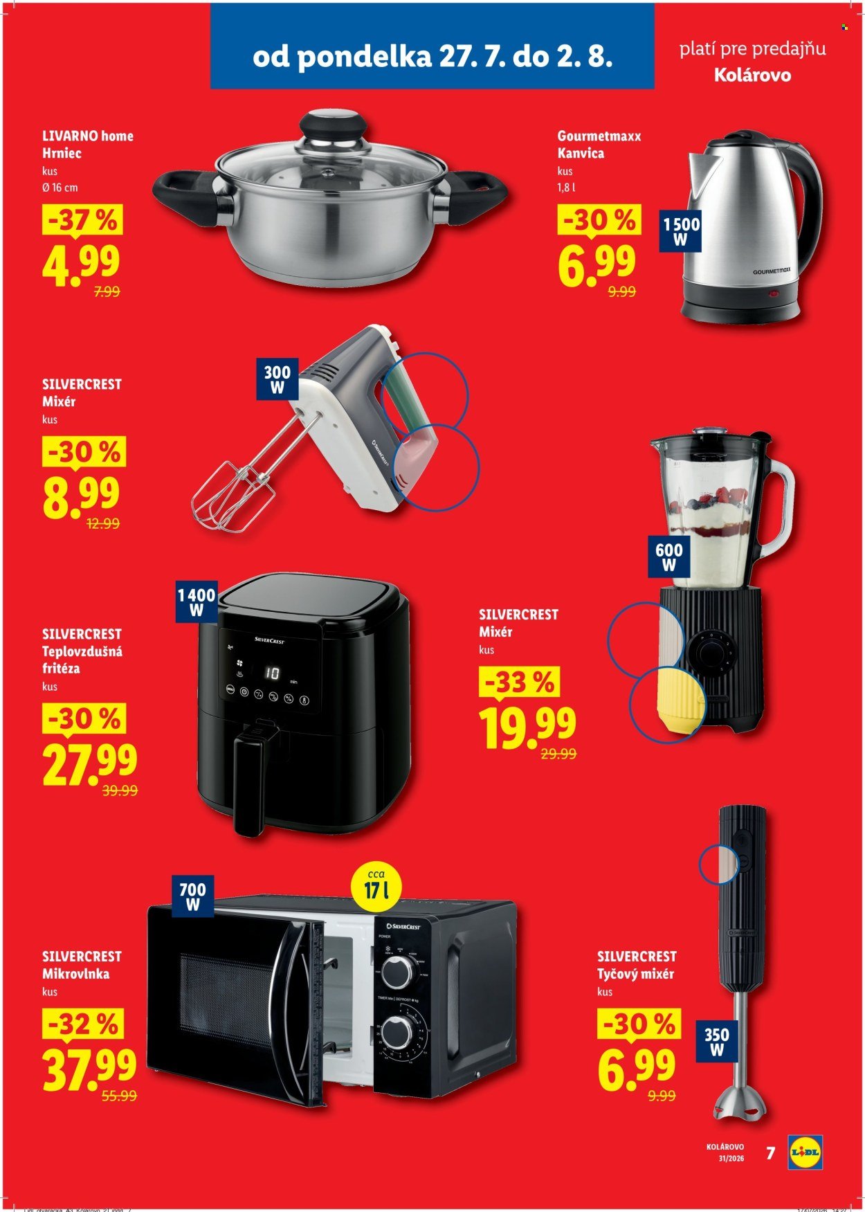 LIDL leták - Nová predajňa v Kolárove