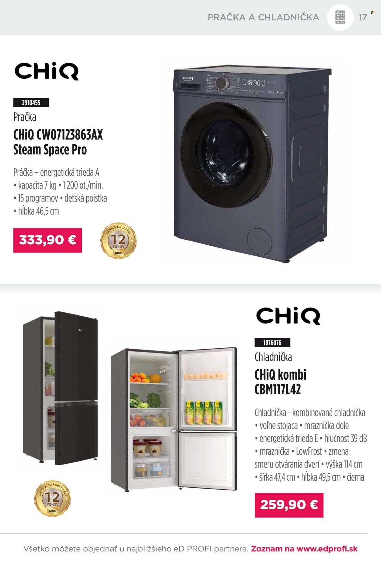 ED PROFI leták - Od utorka 1.9.2026