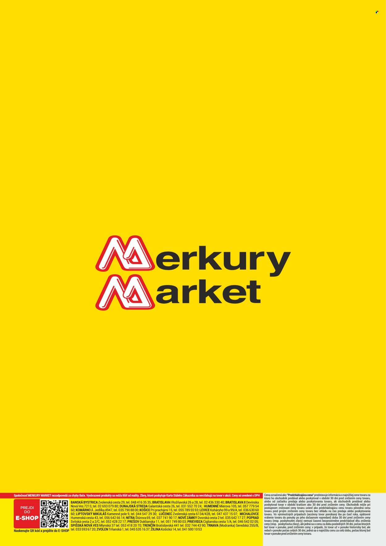 MERKURY MARKET leták - CENOVÝ HIT! (2025-11-01 - 2025-11-30) | 62