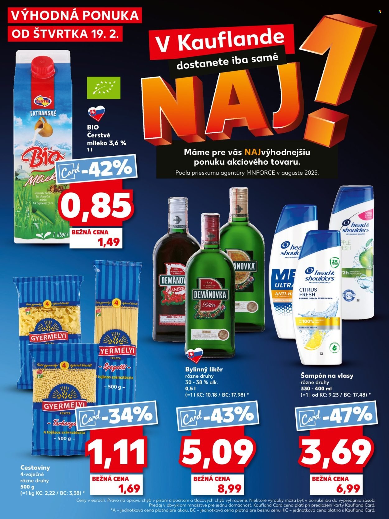 KAUFLAND leták - NAJ! (2026-02-19 - 2026-02-25) | 2
