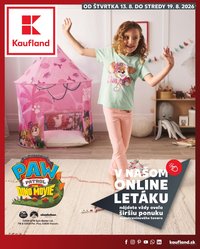 KAUFLAND leták - Od štvrtka 13.8.2026