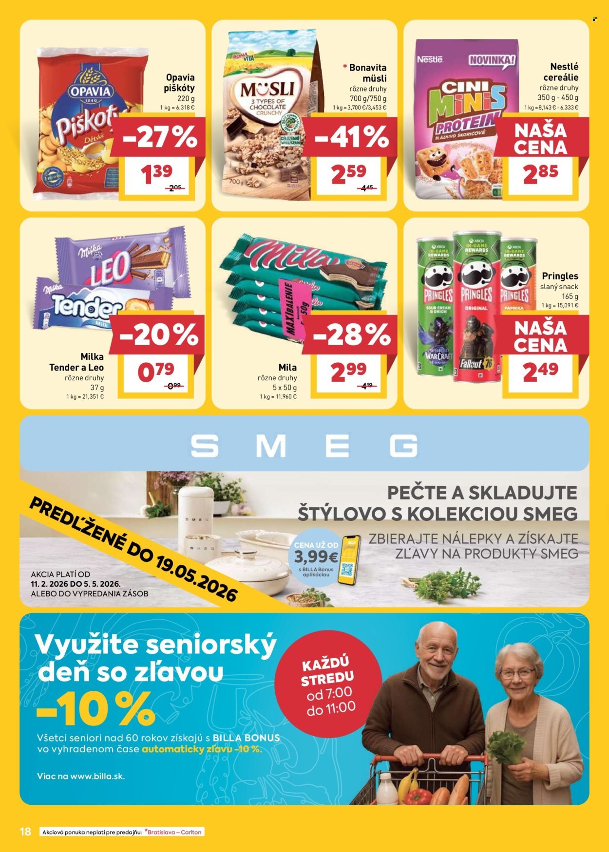 BILLA leták - Od stredy 13.5.2026 (2026-05-13 - 2026-05-19) | 18