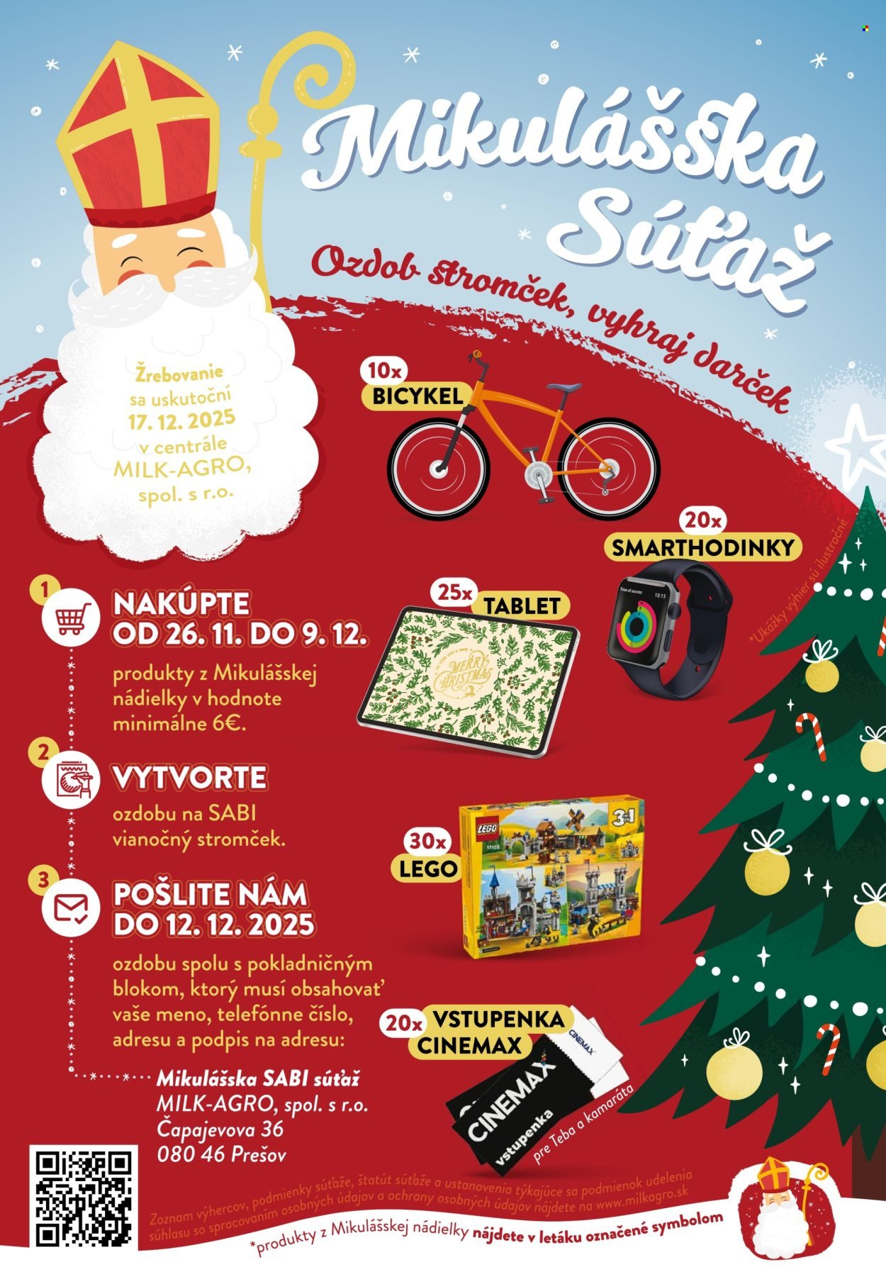 MILK AGRO leták - Aktuálny leták (2025-12-03 - 2025-12-09) | 7