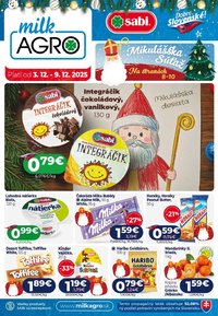MILK AGRO leták - Aktuálny leták (2025-12-03 - 2025-12-09)