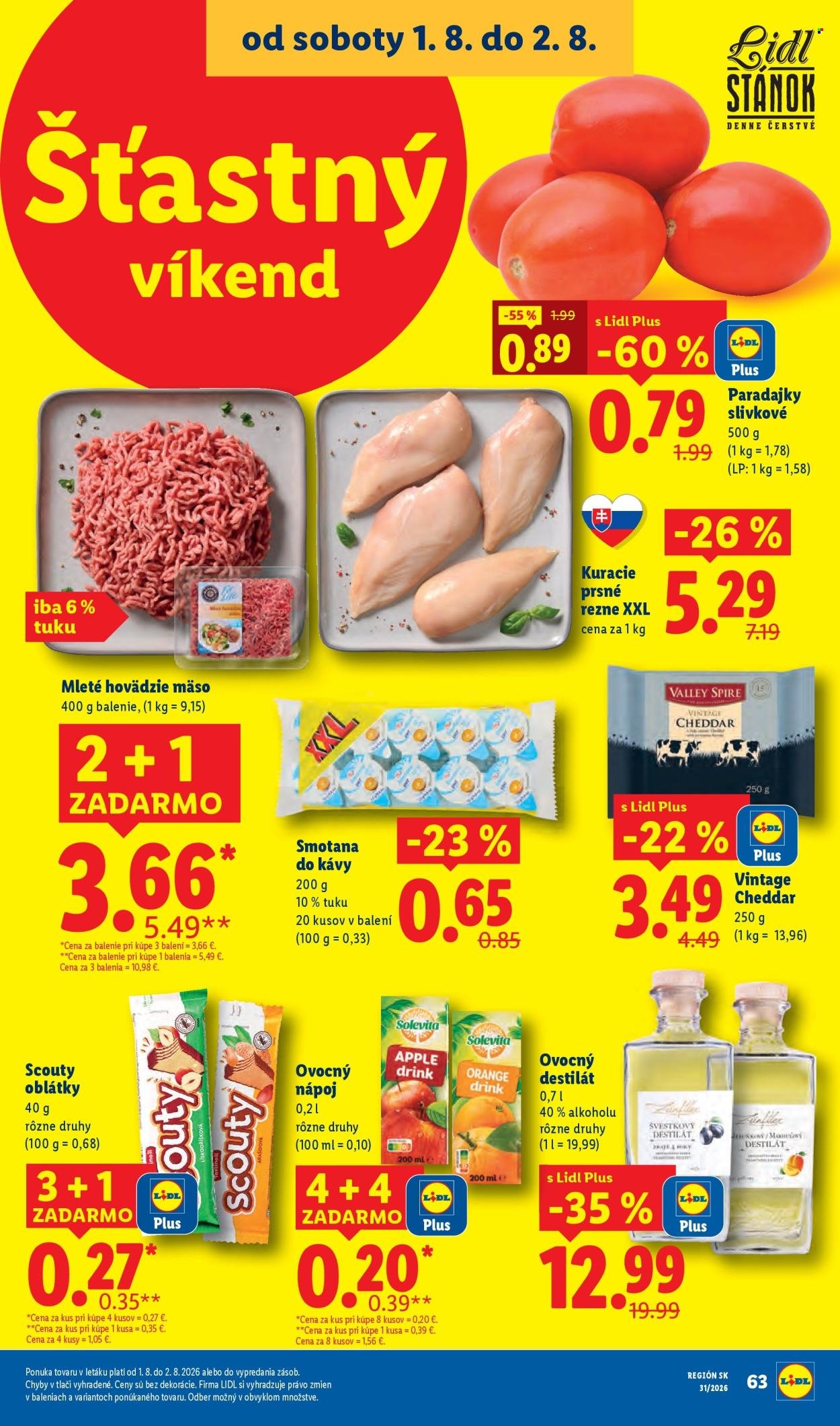 LIDL leták - Od pondelka 27.7.2026