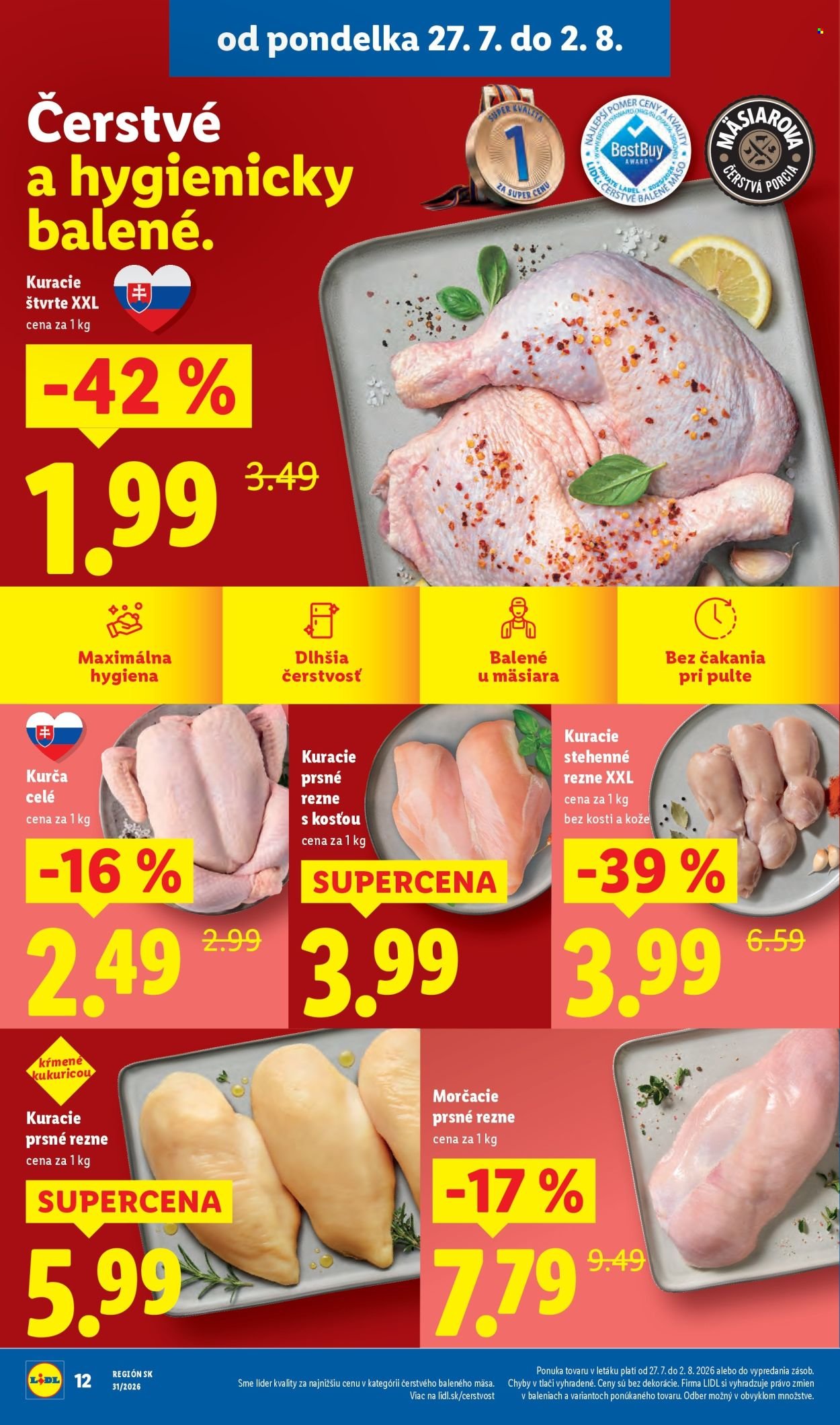 LIDL leták - Od pondelka 27.7.2026