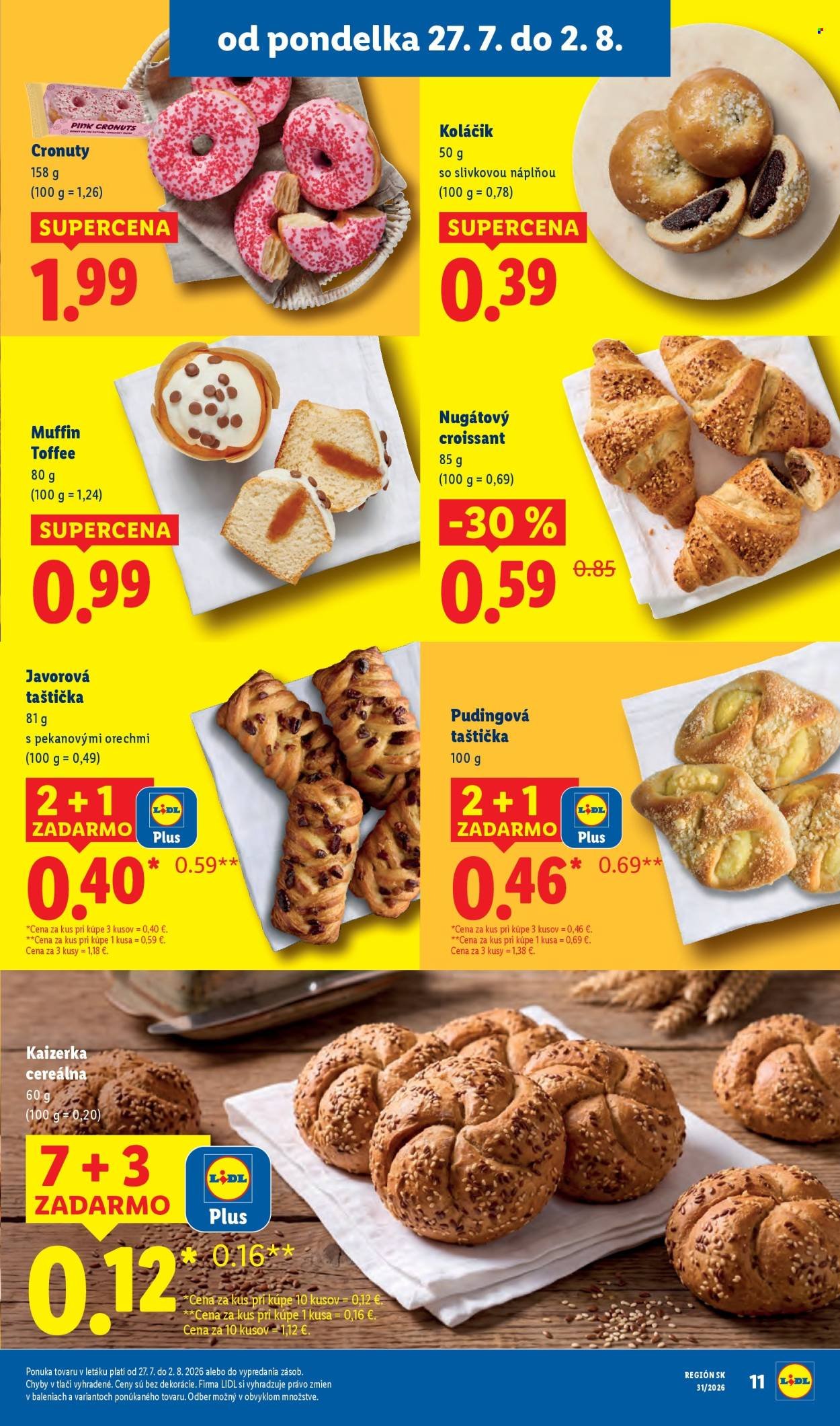 LIDL leták - Od pondelka 27.7.2026