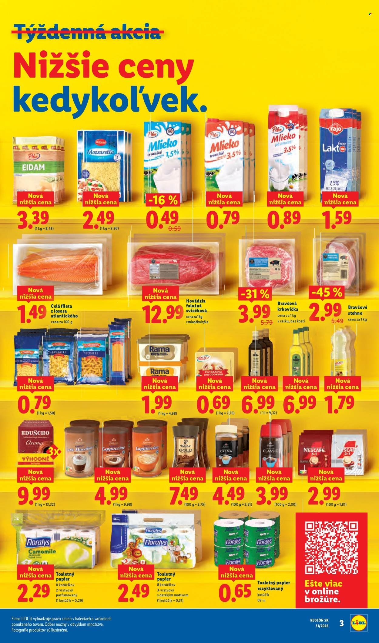 LIDL leták - Od pondelka 27.7.2026
