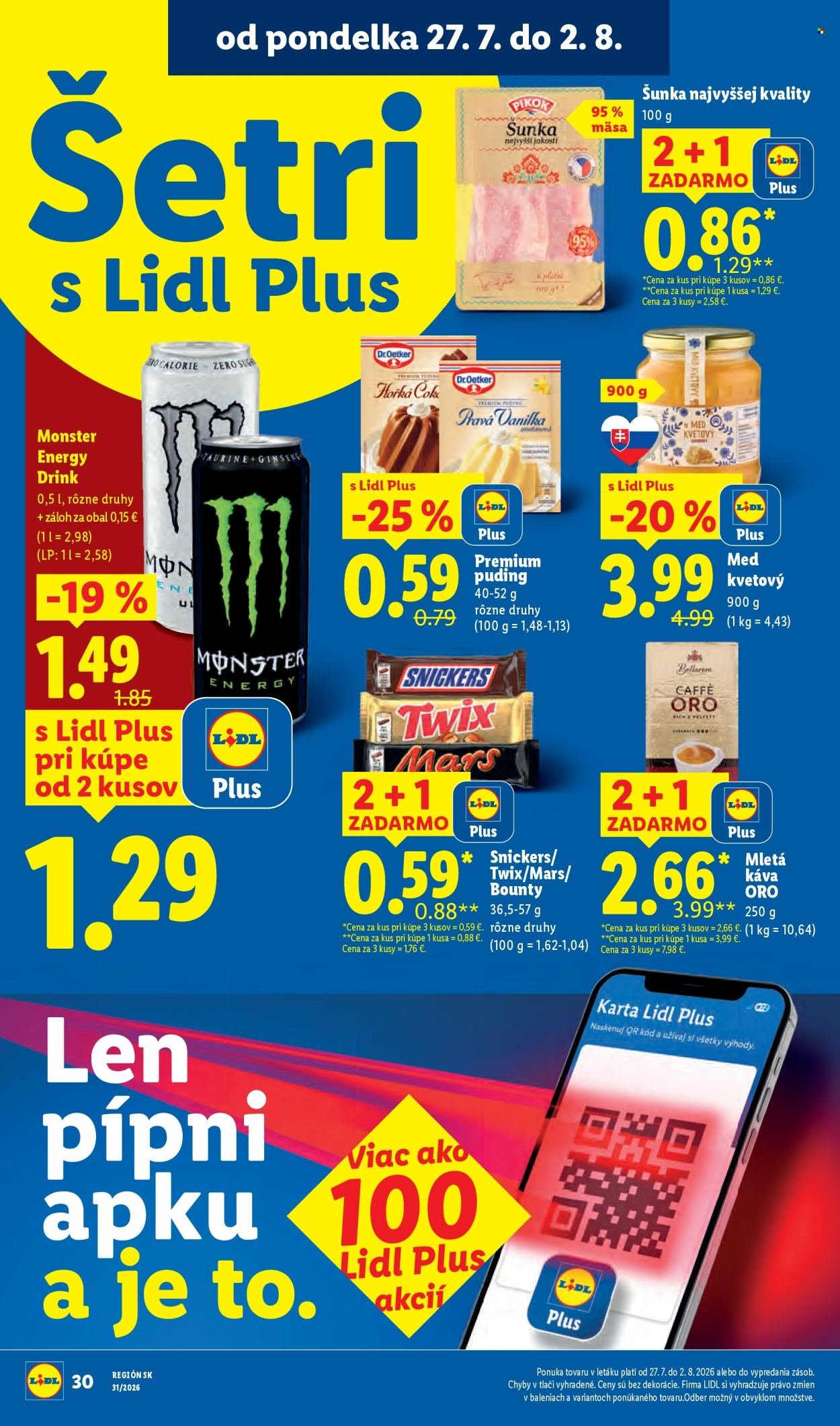 LIDL leták - Od pondelka 27.7.2026
