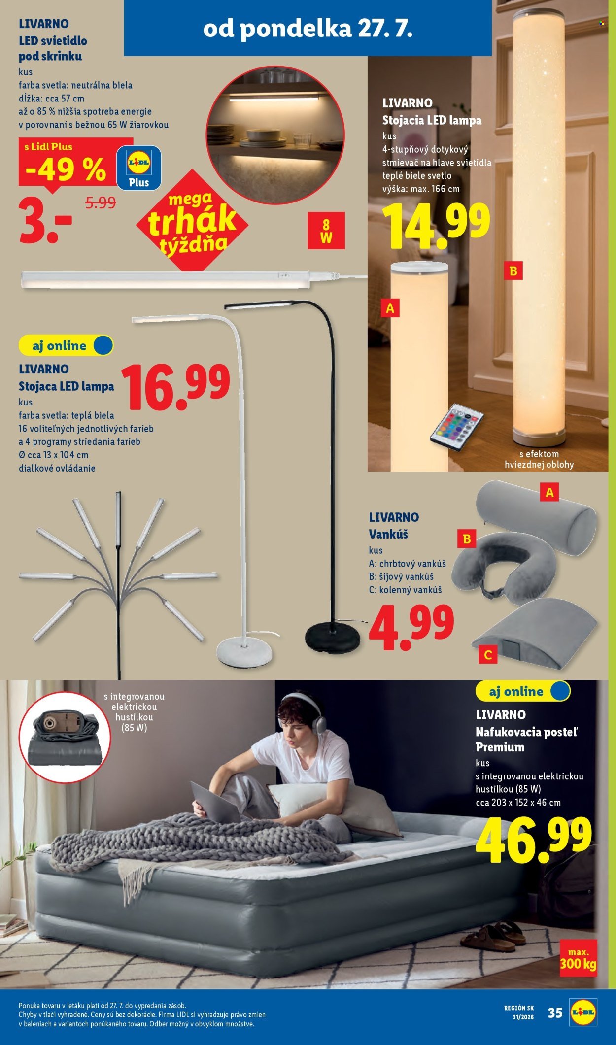LIDL leták - Od pondelka 27.7.2026