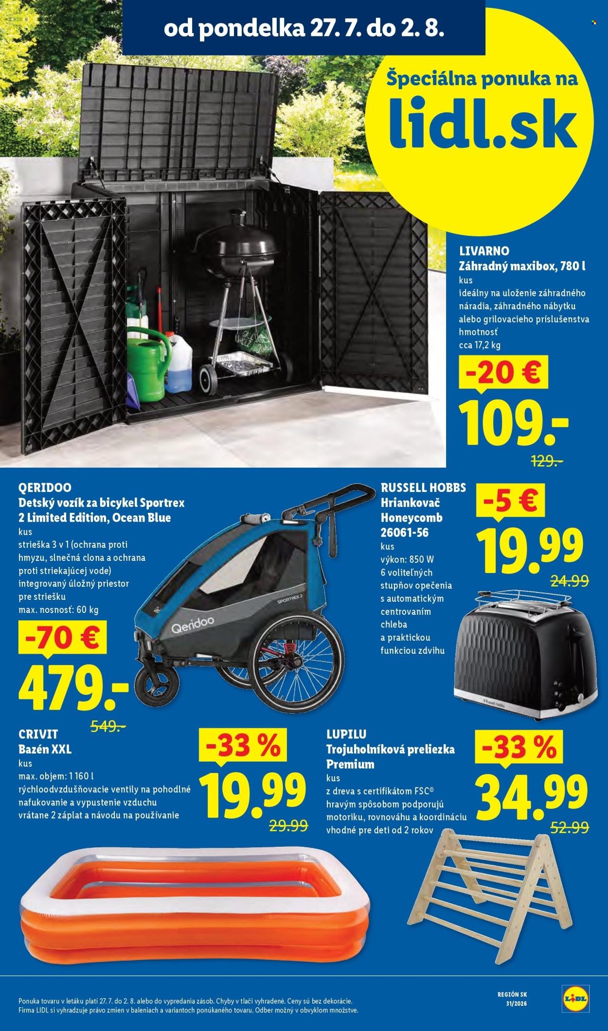 LIDL leták - Od pondelka 27.7.2026