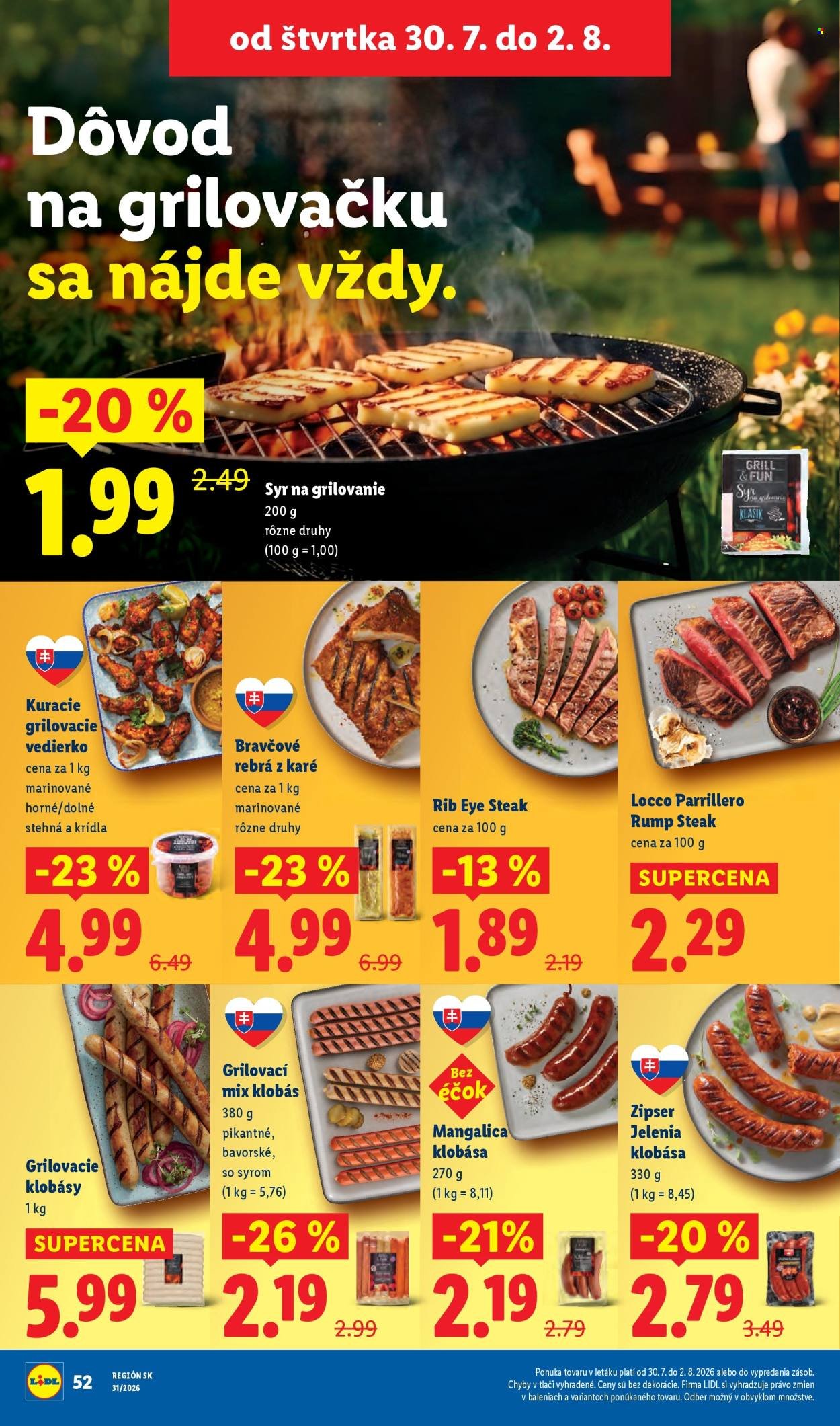 LIDL leták - Od pondelka 27.7.2026