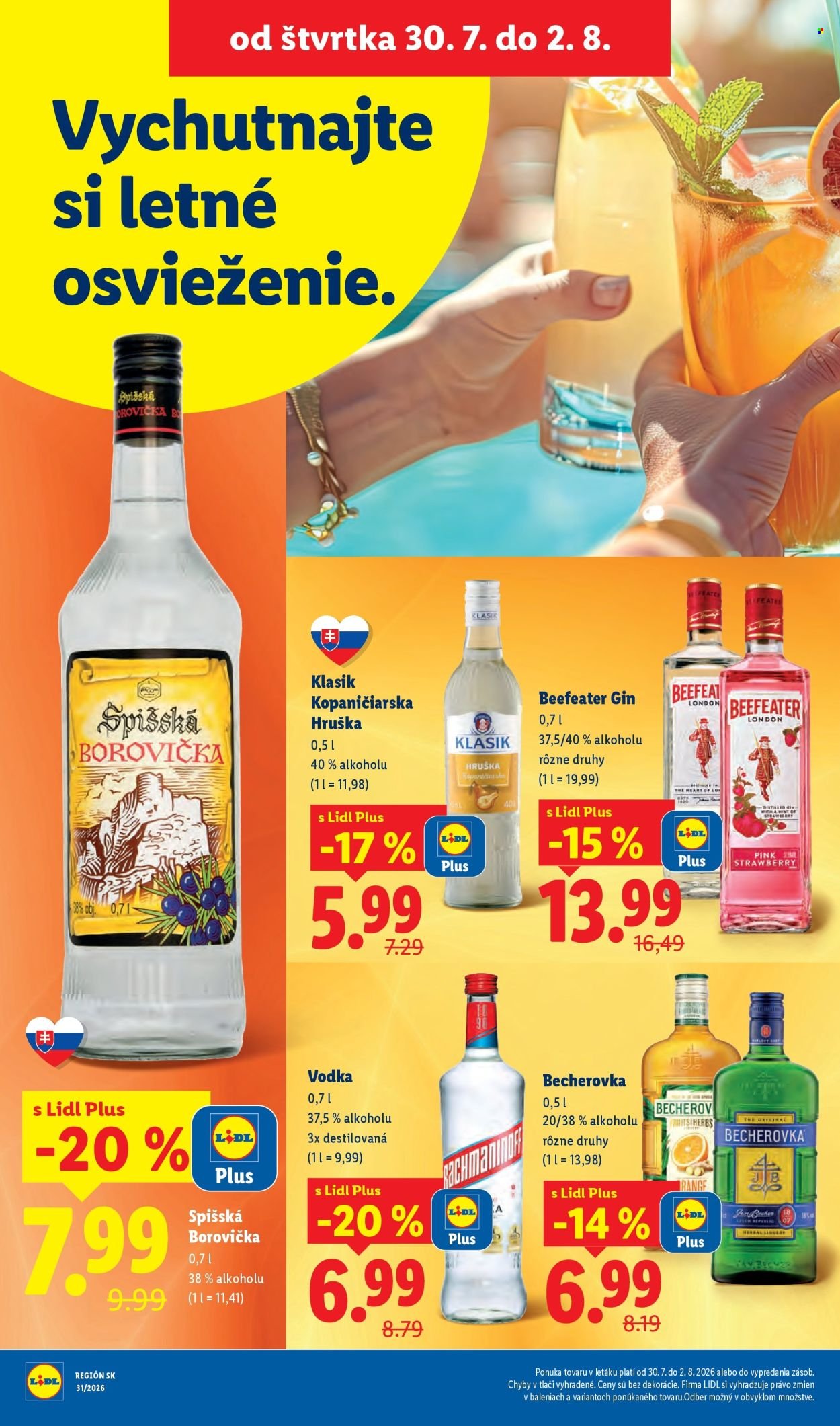LIDL leták - Od pondelka 27.7.2026