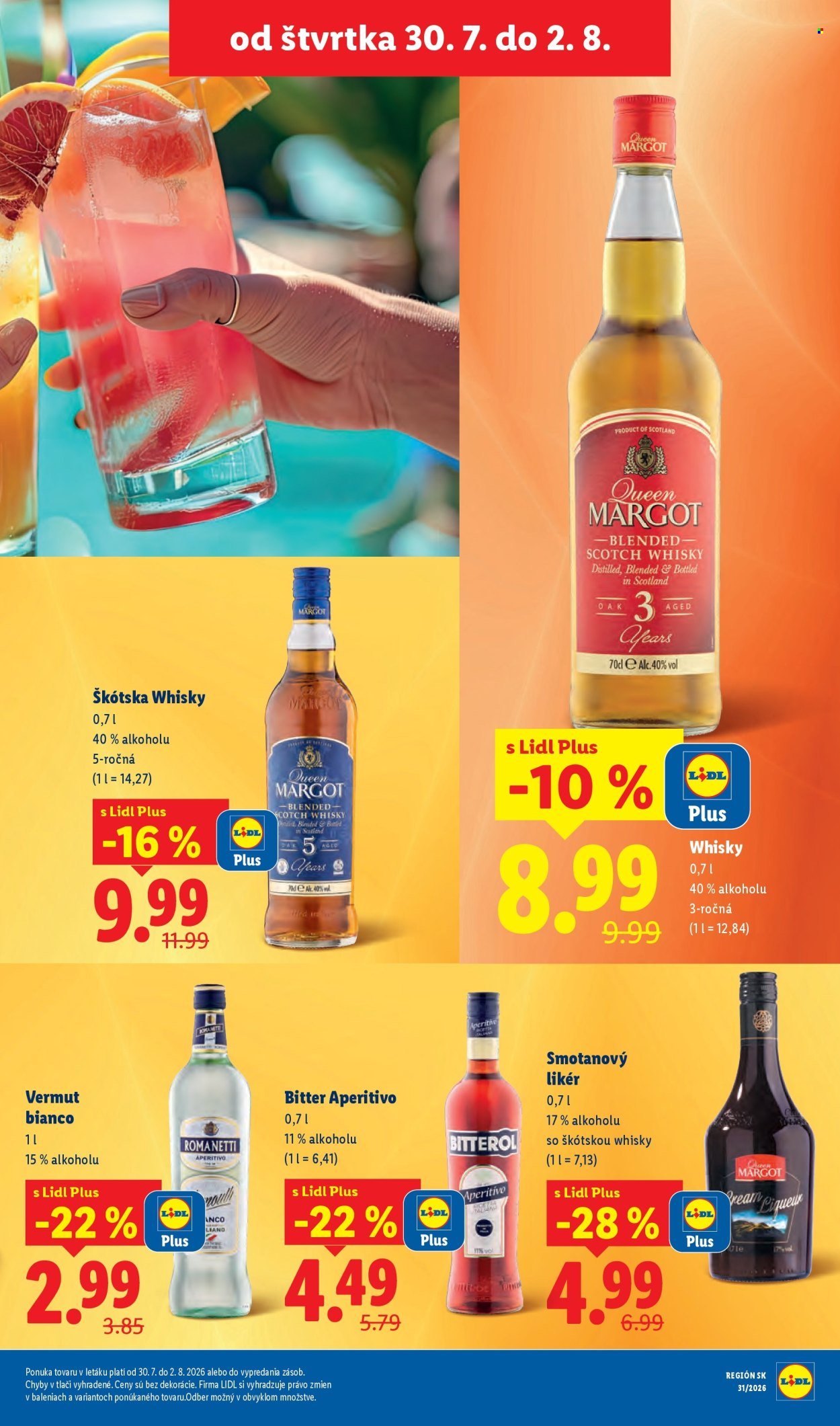 LIDL leták - Od pondelka 27.7.2026