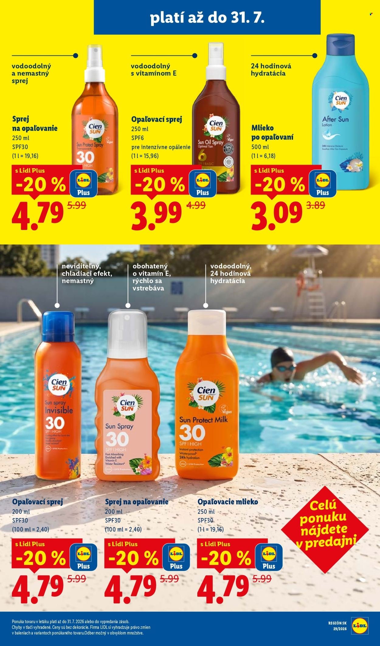 LIDL leták - Od pondelka 27.7.2026