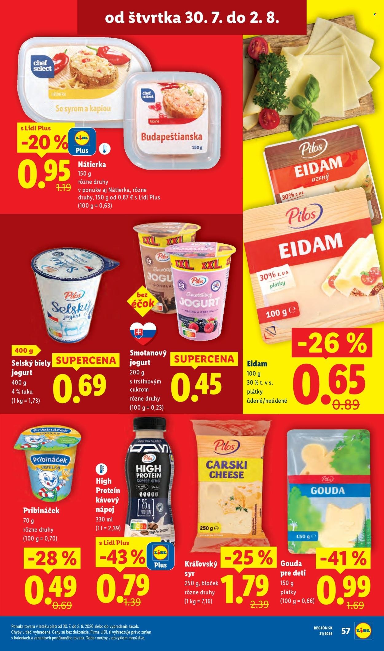 LIDL leták - Od pondelka 27.7.2026