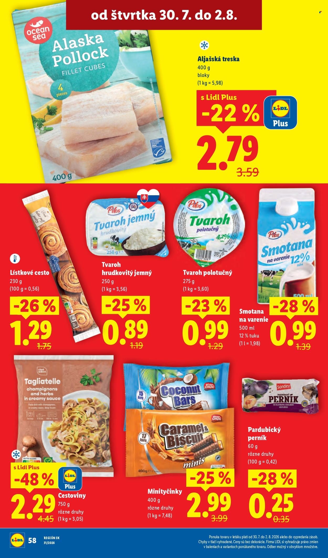 LIDL leták - Od pondelka 27.7.2026