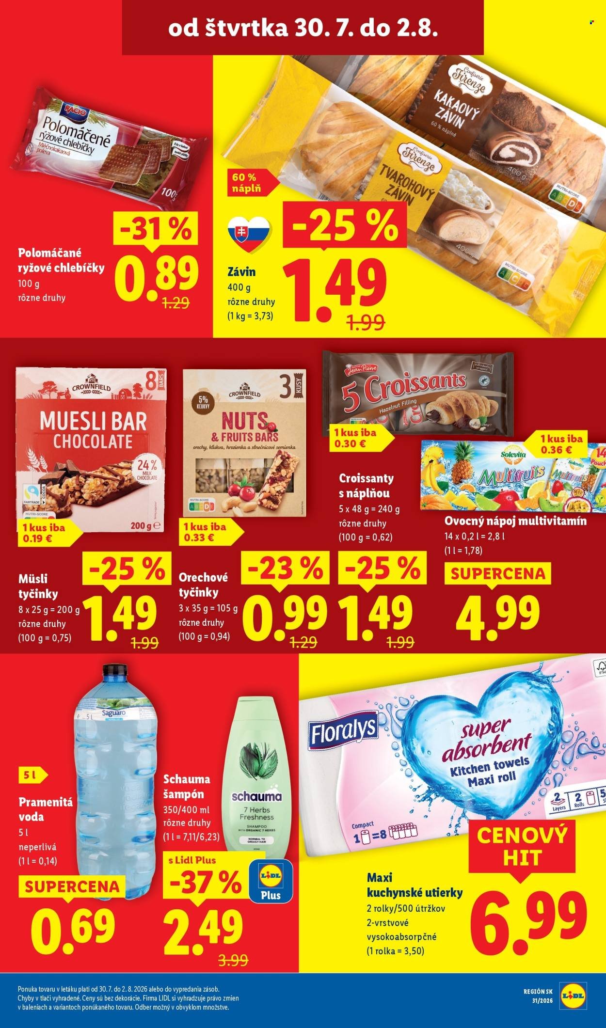 LIDL leták - Od pondelka 27.7.2026