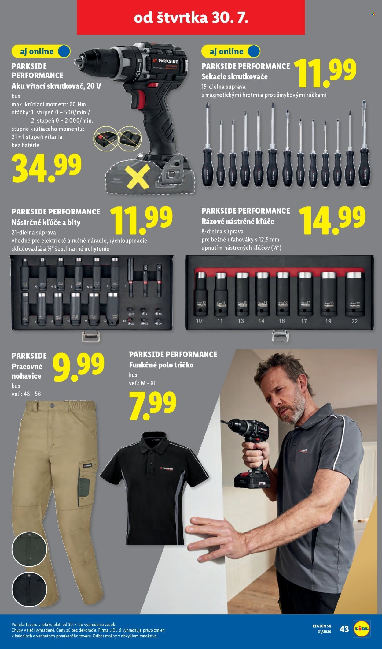 LIDL leták - Od pondelka 27.7.2026