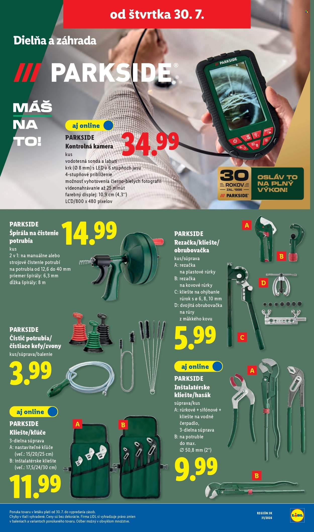 LIDL leták - Od pondelka 27.7.2026