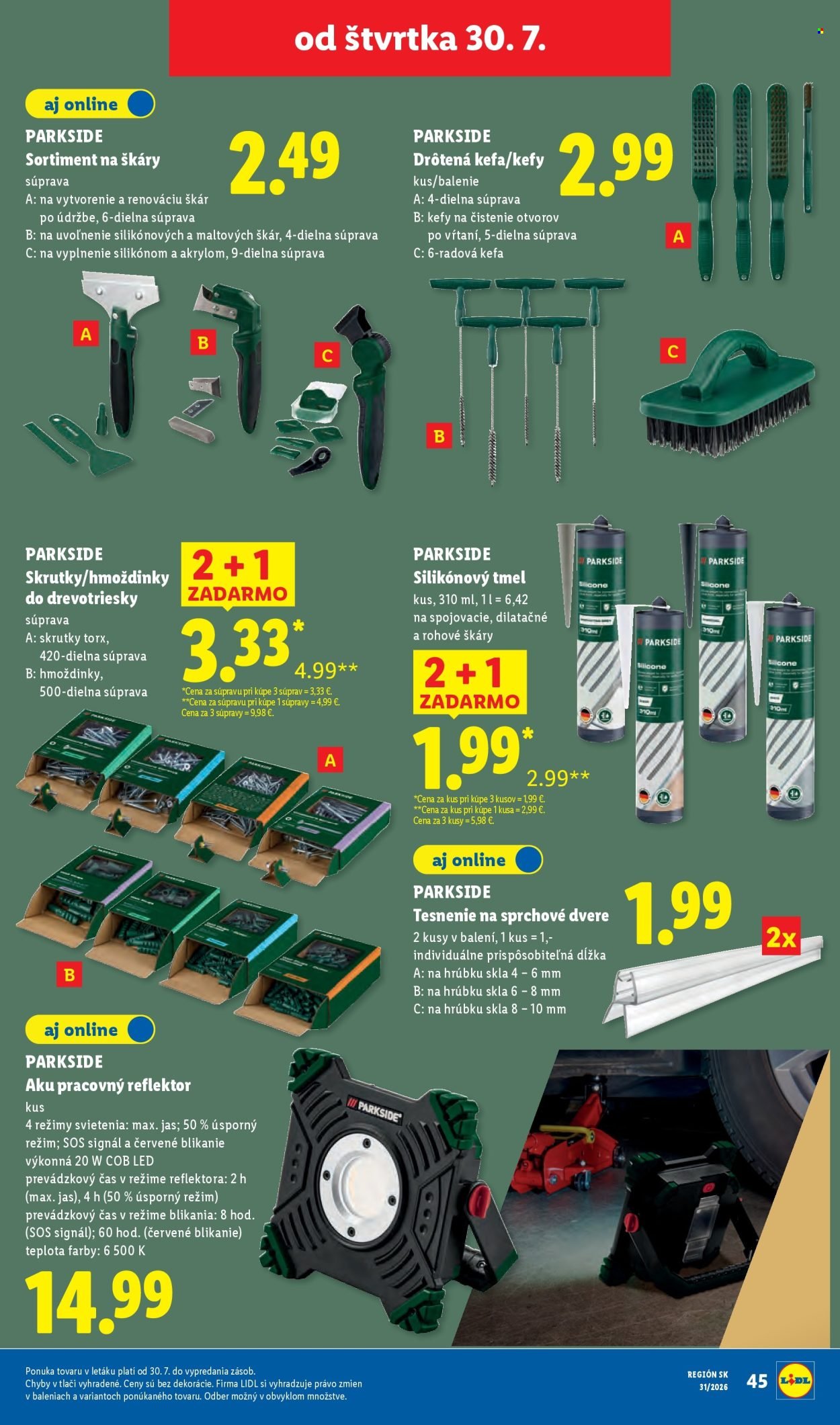 LIDL leták - Od pondelka 27.7.2026