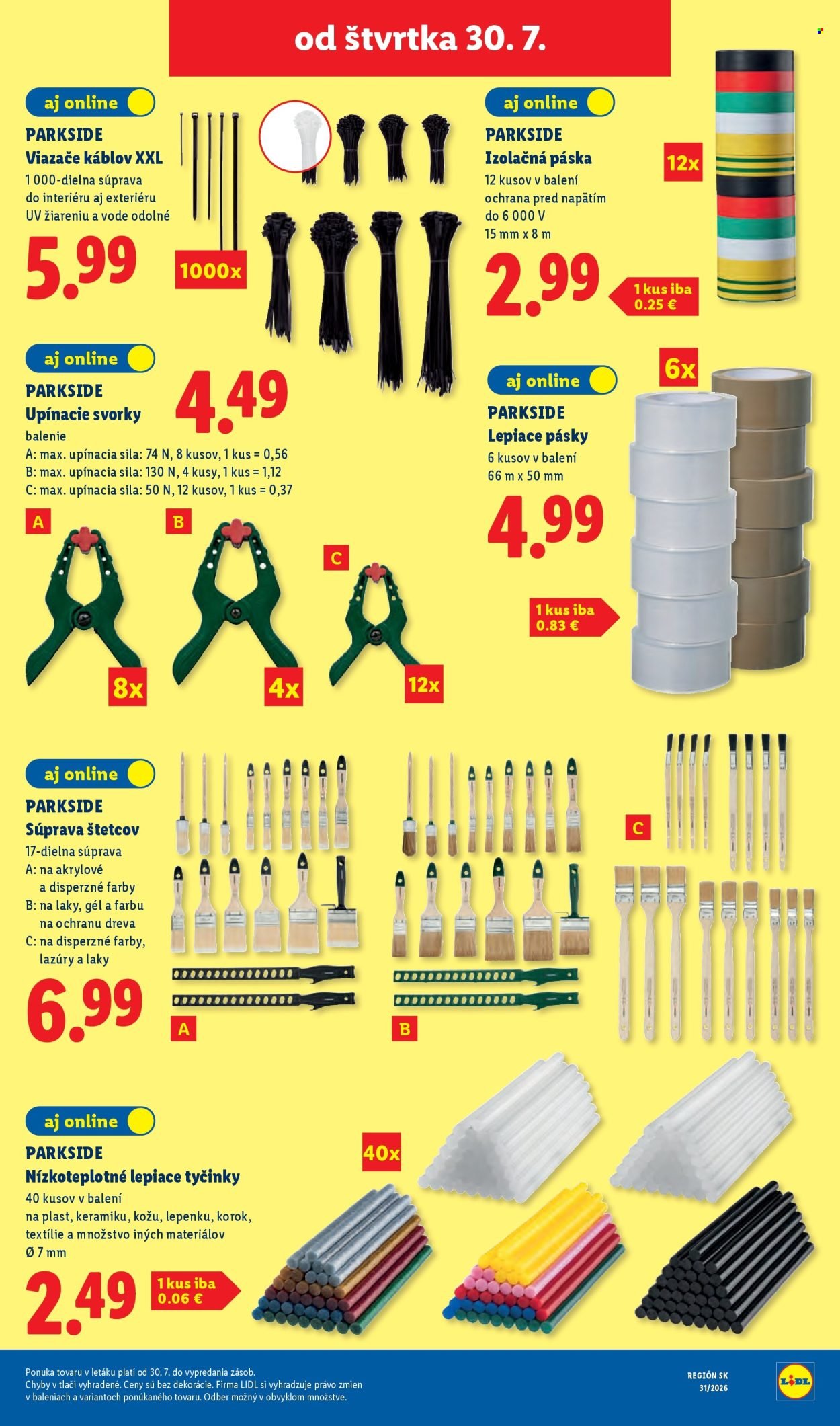 LIDL leták - Od pondelka 27.7.2026