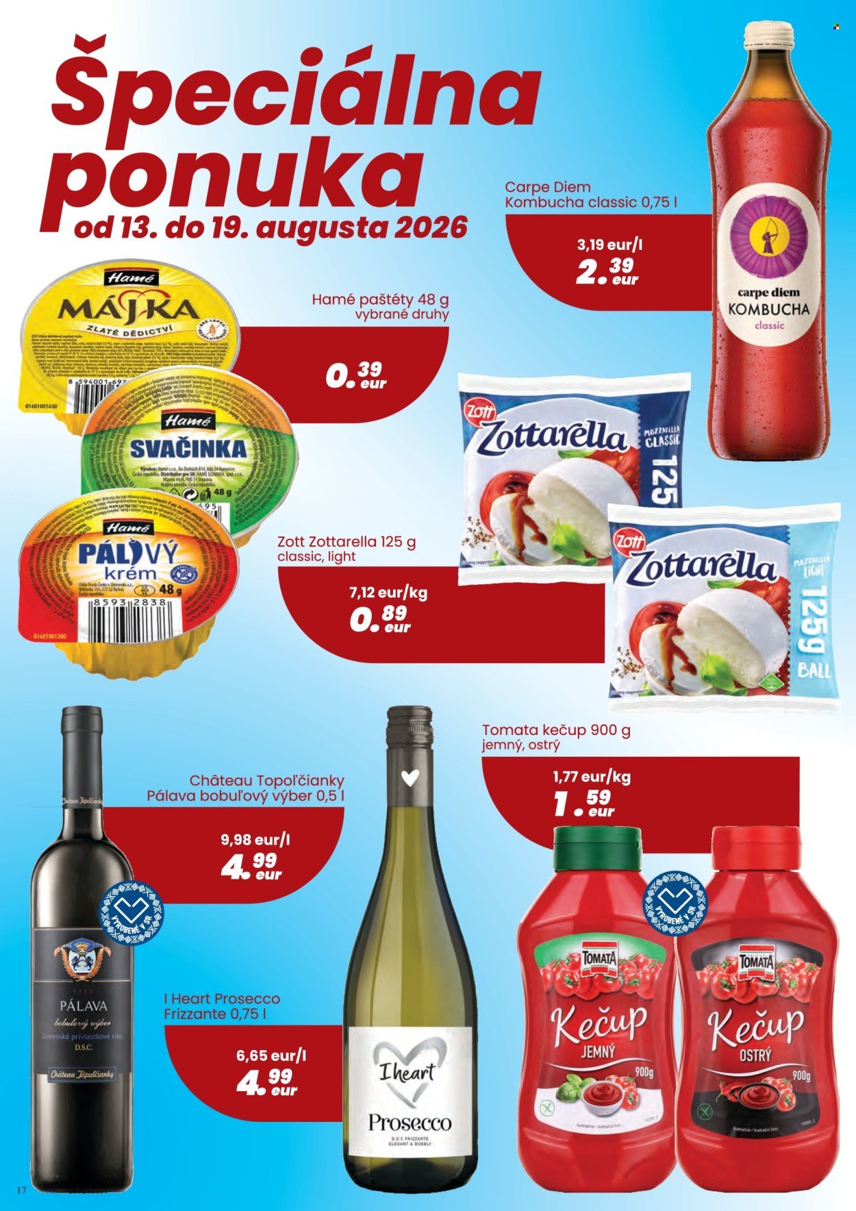 CBA KOMFOS leták - Výhodná ponuka - opäť lacnejšie