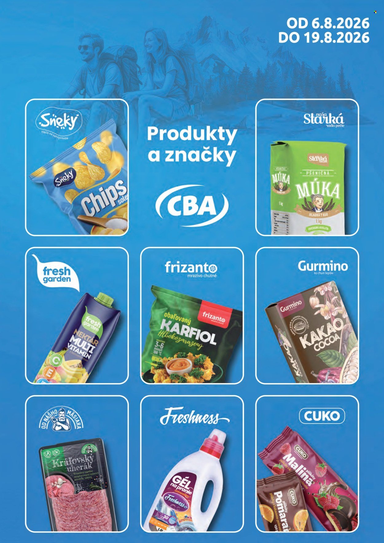 CBA KOMFOS leták - Výhodná ponuka - opäť lacnejšie