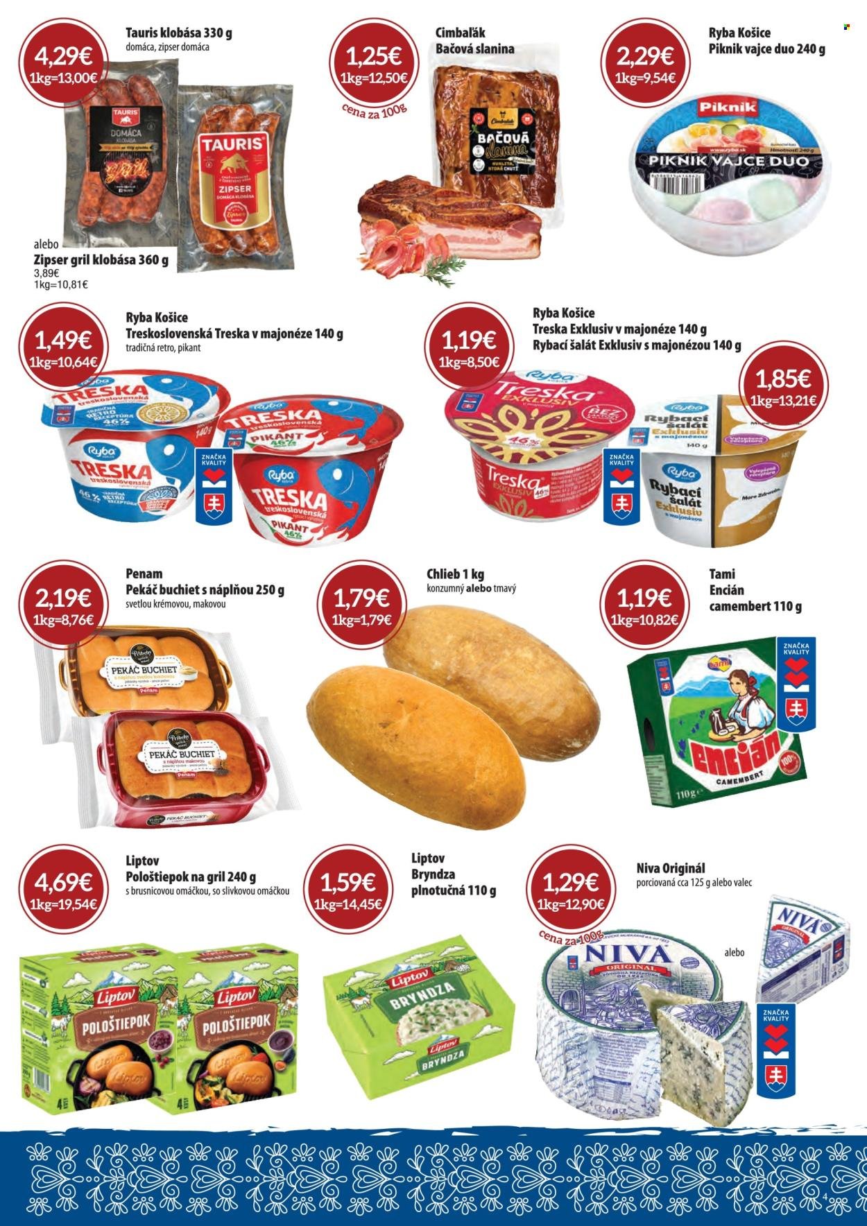 CBA KOMFOS leták - Výhodná ponuka - opäť lacnejšie