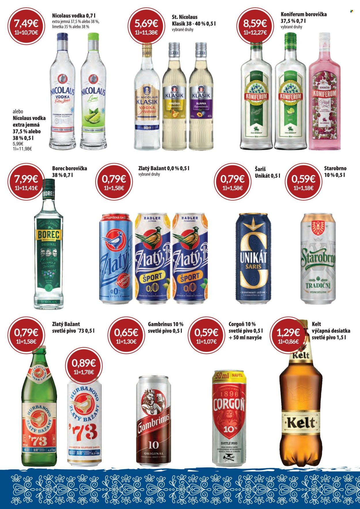 CBA KOMFOS leták - Výhodná ponuka - opäť lacnejšie