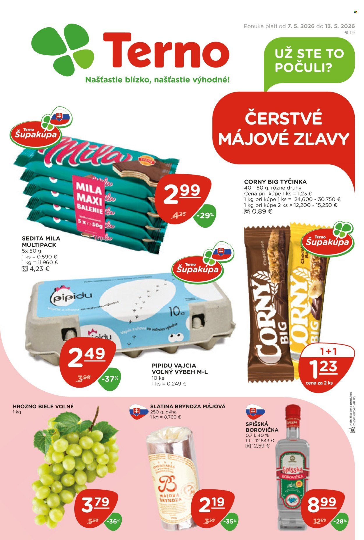 TERNO leták - Od štvrtka 7.5.2026 (2026-05-07 - 2026-05-13) | 1