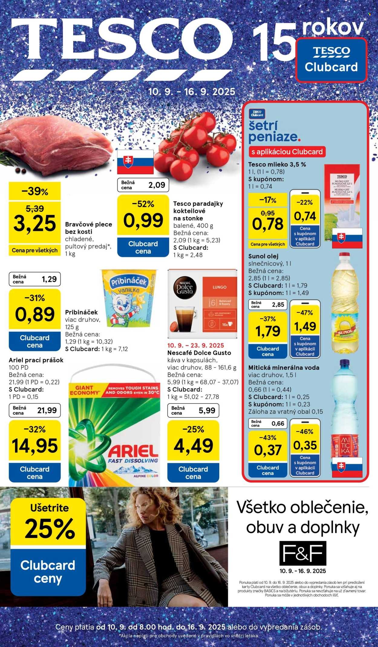 TESCO leták - Od stredy 10.9.2025 (2025-09-10 - 2025-09-16) | 1