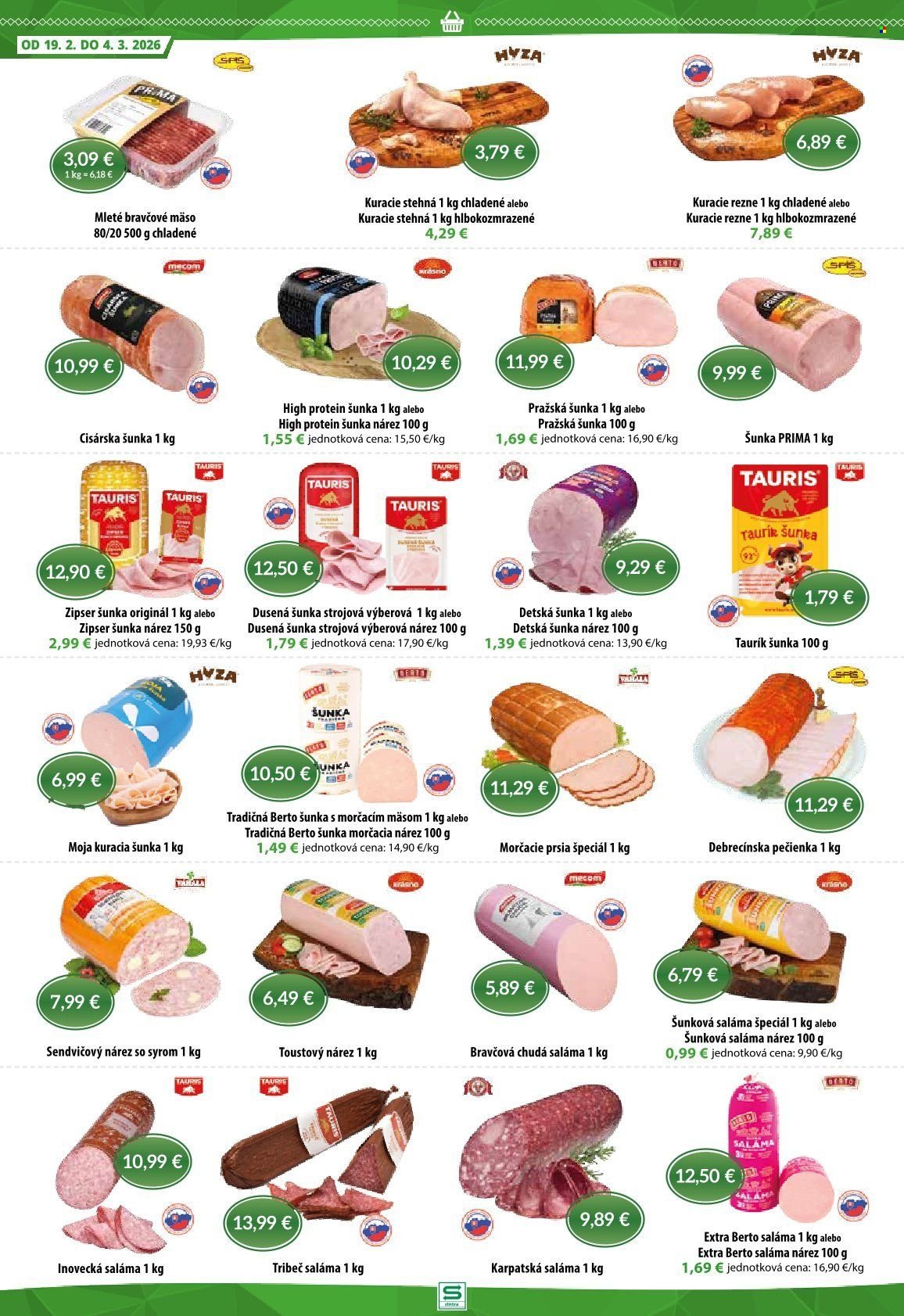 SINTRA leták - Od štvrtka 19.2.2026 (2026-02-19 - 2026-03-04) | 2